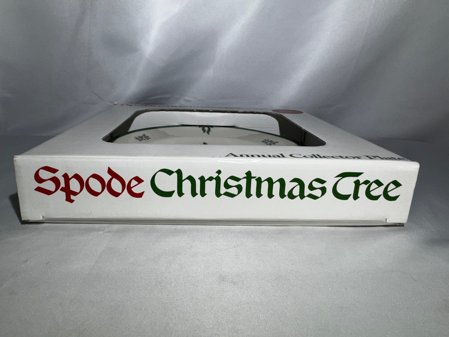 Spode Christmas Tree 1994 Annual Collector Plate 7 7/8” Earthenware w/ Box