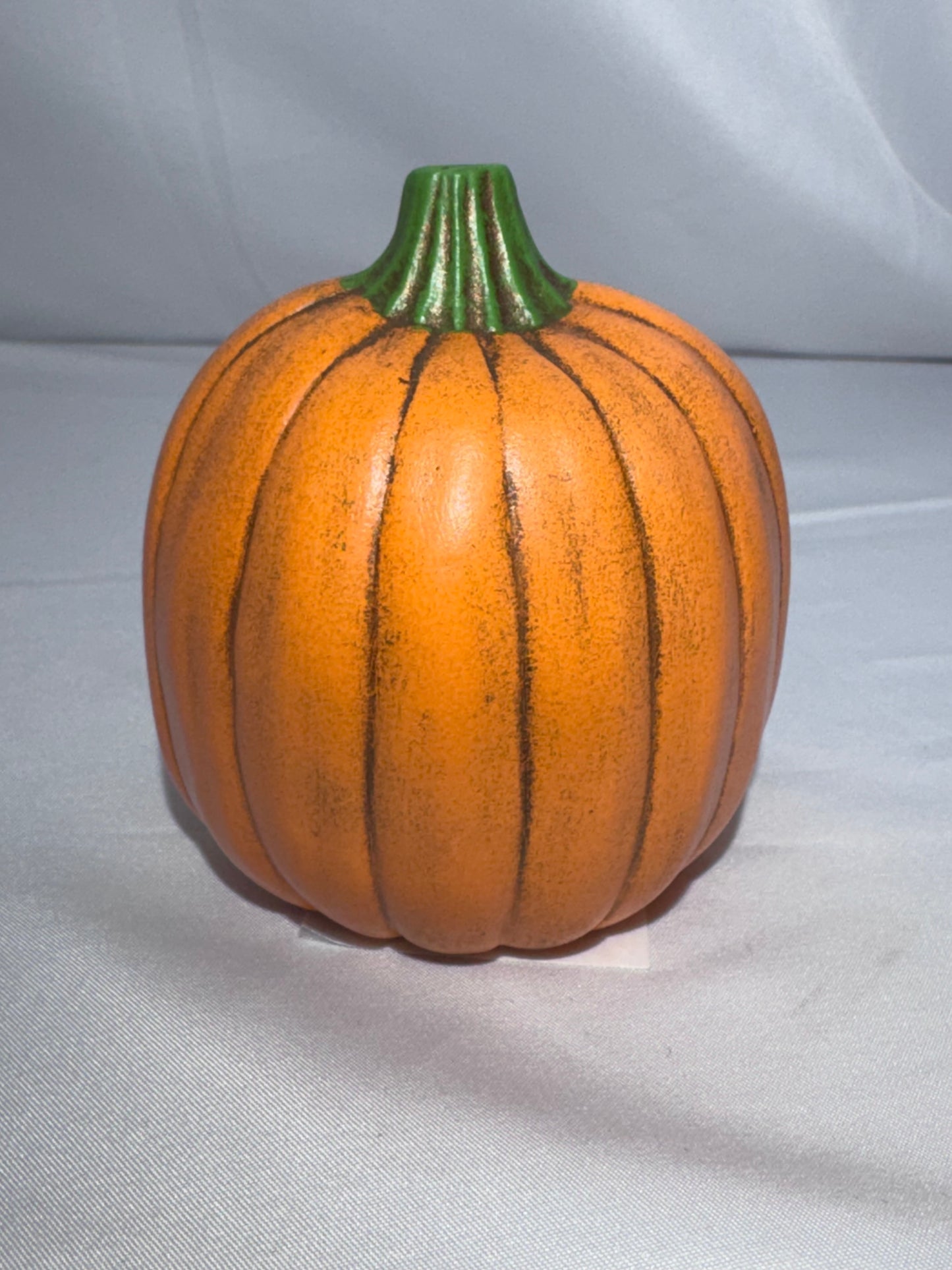 Vintage Hand-Painted Ceramic Anthropomorphic Pumpkin Figurine – CB 1999