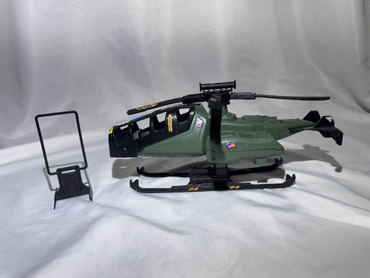 Vintage 1994 Hasbro G.I. Joe Battle Corps Razor-Blade Attack Helicopter w/manual