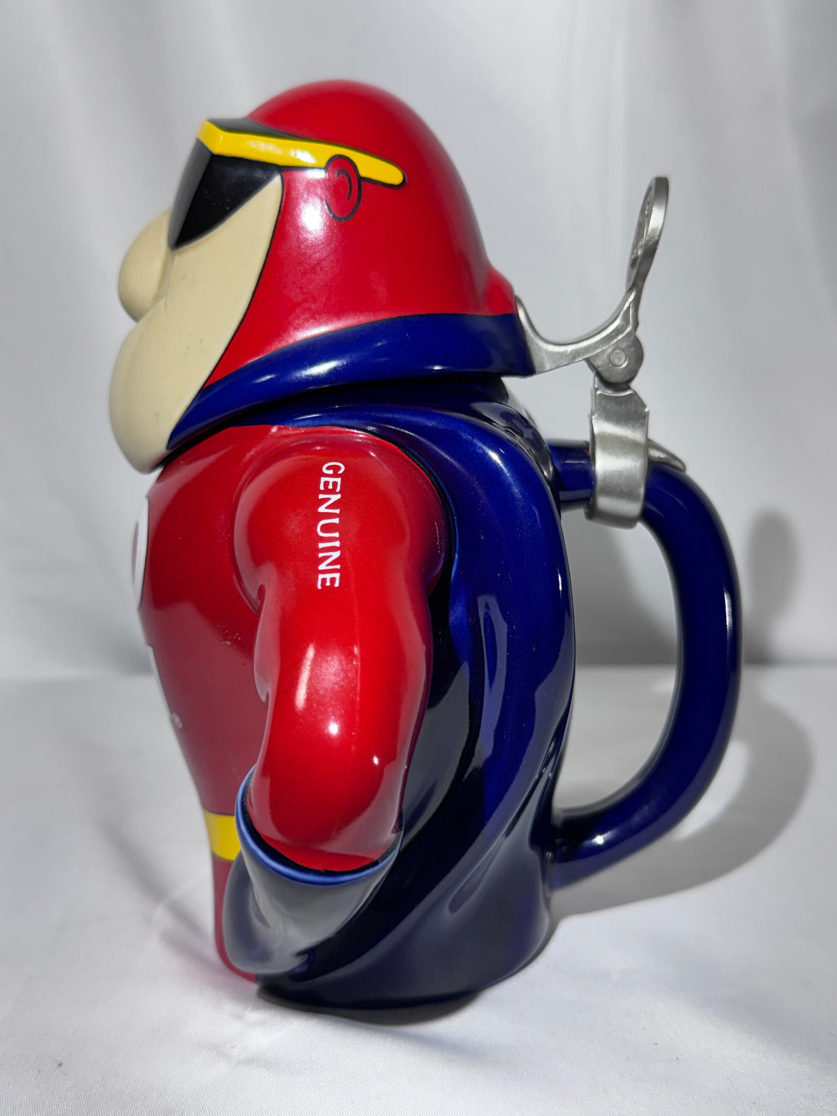Vintage 1993 Budweiser “Bud Man” Ceramic Beer Stein CS213 – Original Packaging