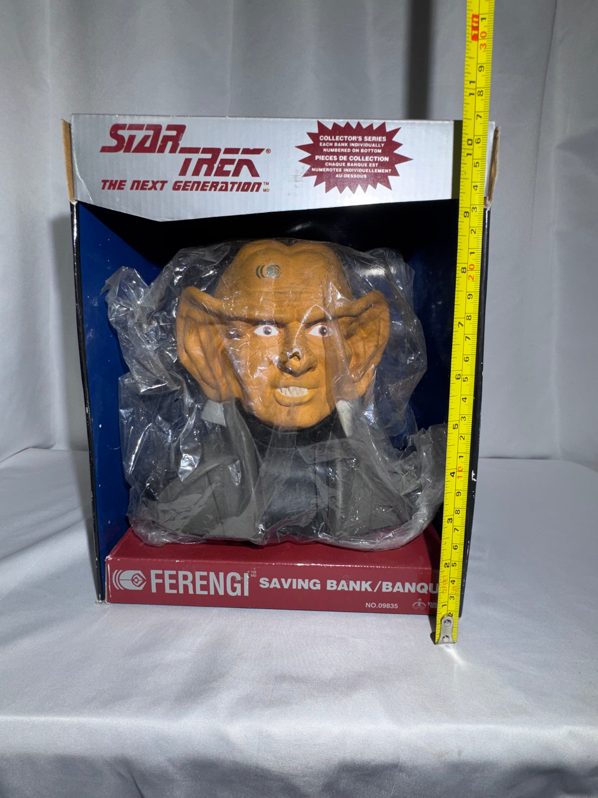 1993 Star Trek: The Next Generation Ferengi Bust Bank – Thinkway Toys – Collector’s Series