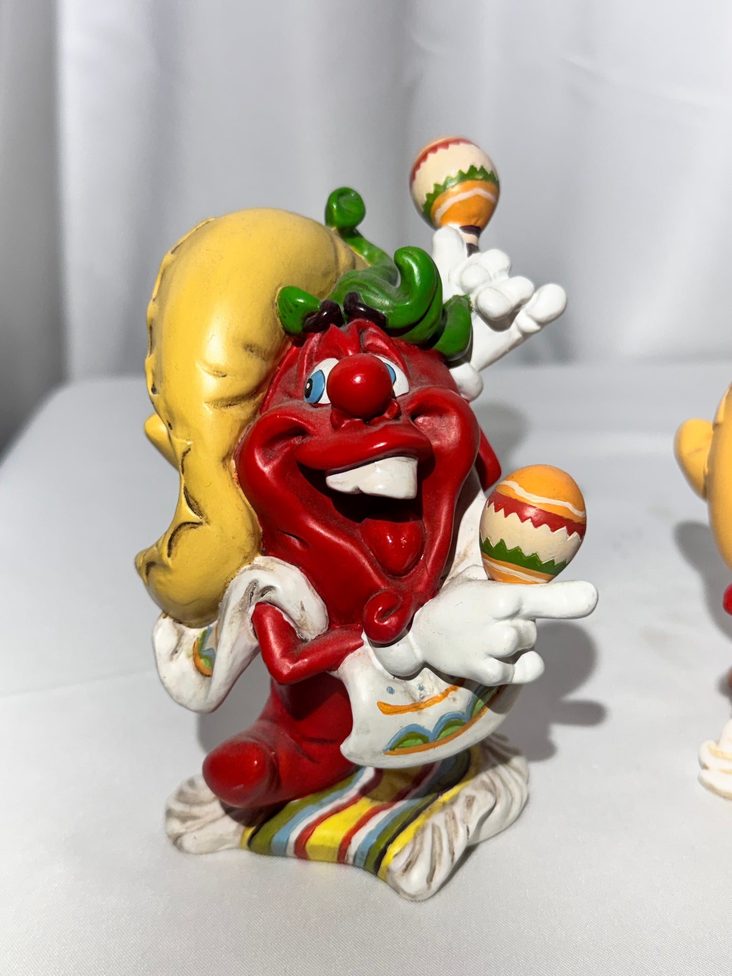 Giggling Groceries Mariachi Band – Red Hot Chili Peppers – Set of 5 – “Gaham” Engraved