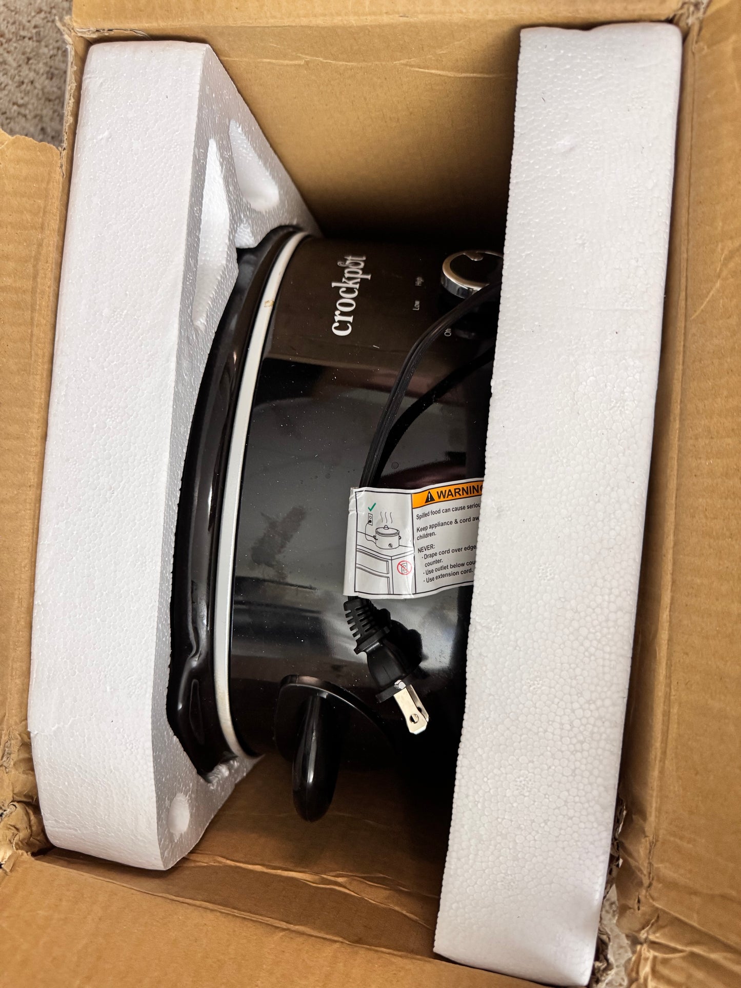 Crock-Pot 7-Quart Manual Slow Cooker – Model SCV700-B2-WM1