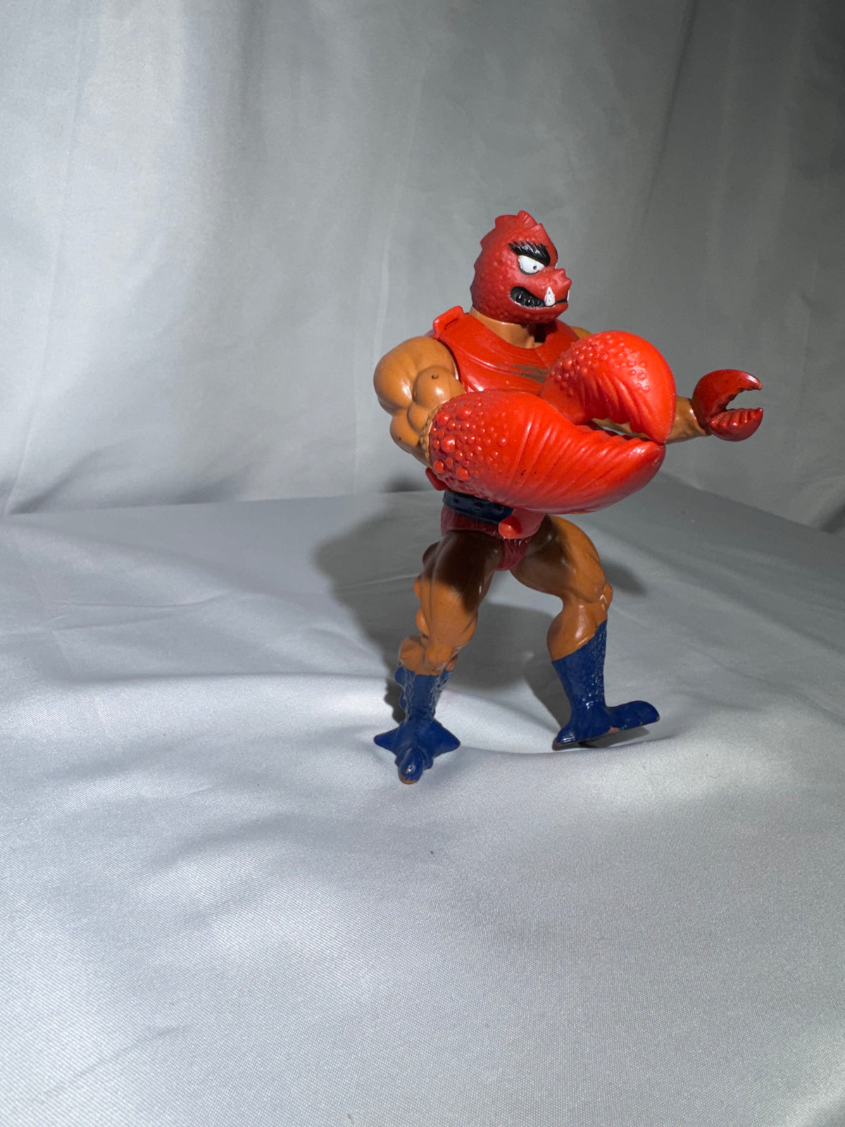Vintage 1980s Mattel Masters of the Universe Clawful Action Figure – Loose – Missing Mace