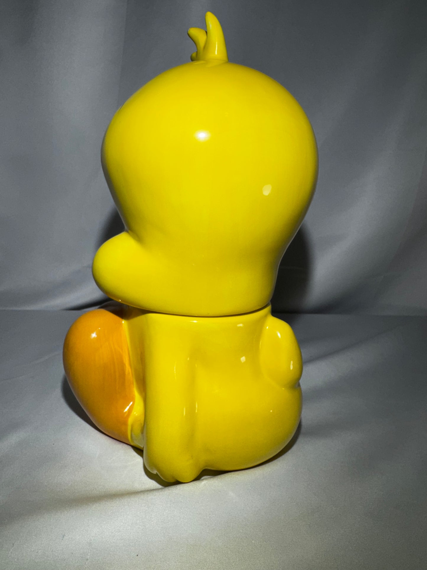 1995 Warner Bros Studio Store Tweety Bird Ceramic Cookie Jar Canister Vintage 9.5”