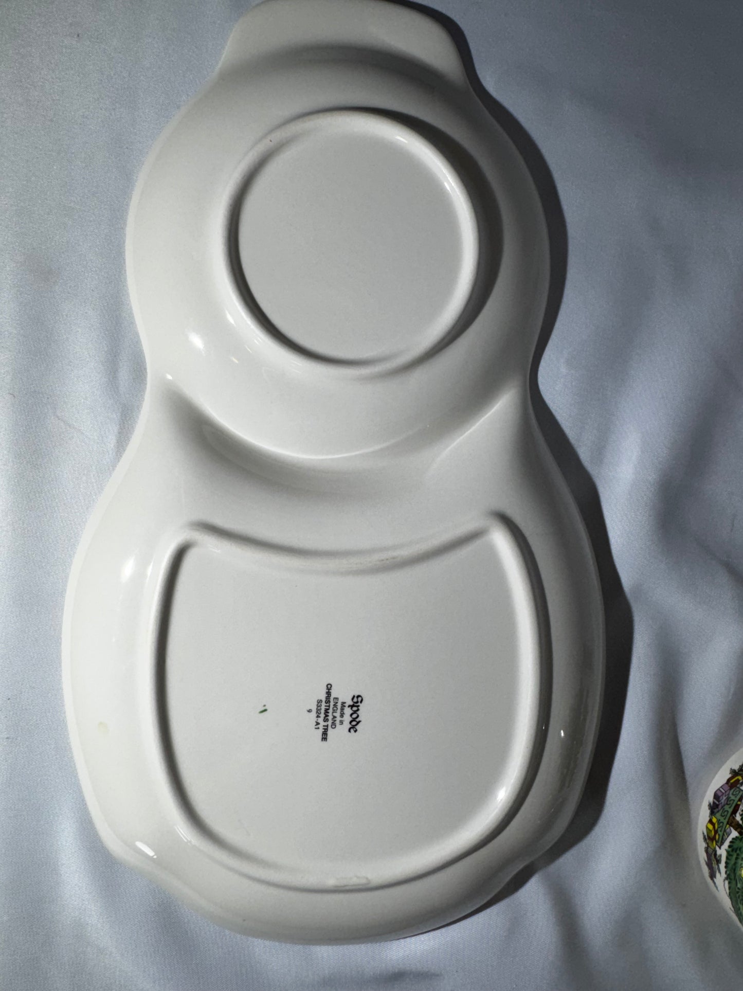 Spode Christmas Tree Tea & Toast Set Oval Tray & Mug w/ Box