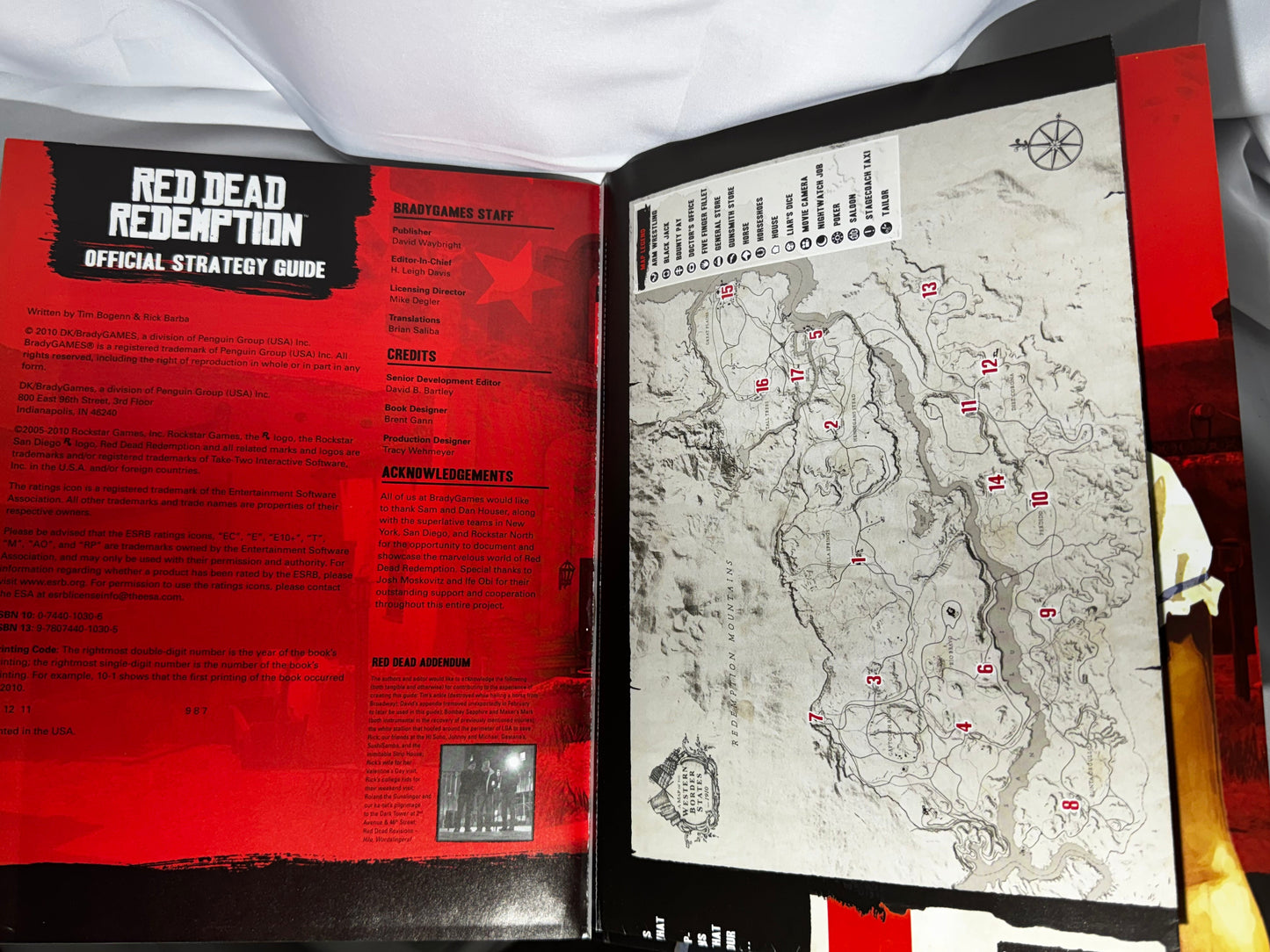 Red Dead Redemption Signature Series Strategy Guide BradyGames 2010 Xbox PS3