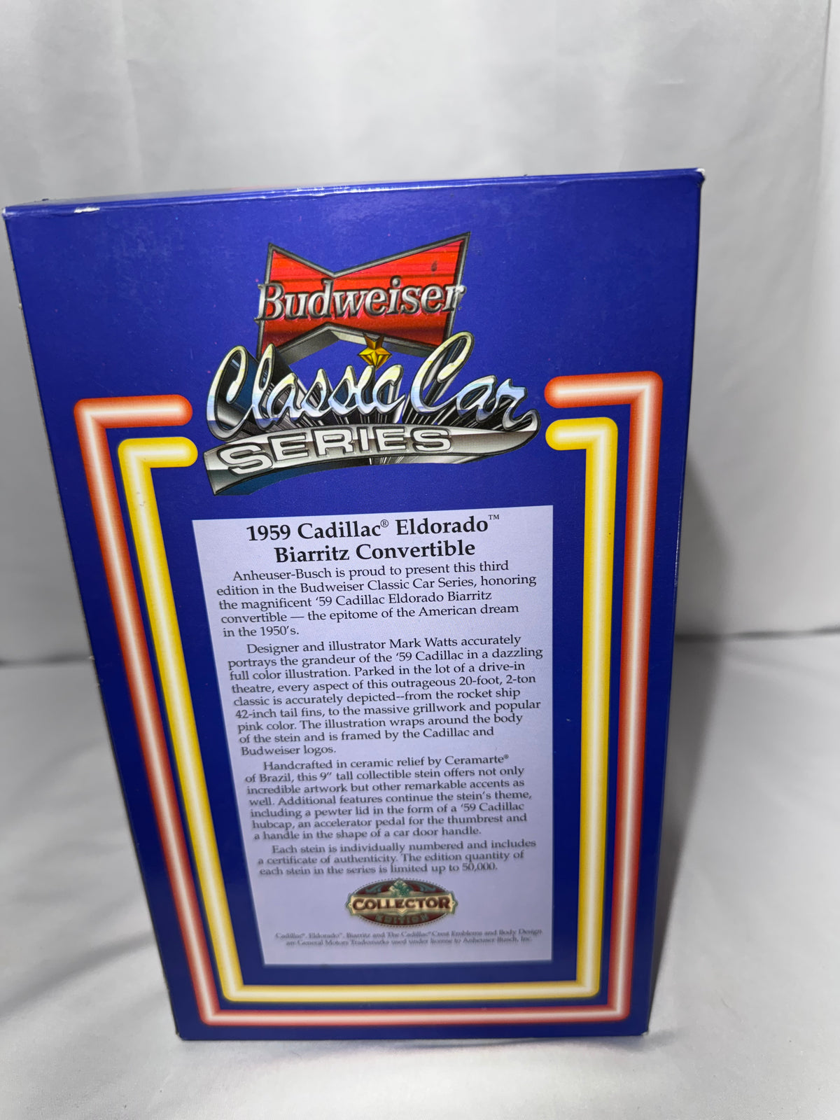 1999 Budweiser Classic Car Series – 1959 Cadillac Eldorado Biarritz Stein CS403