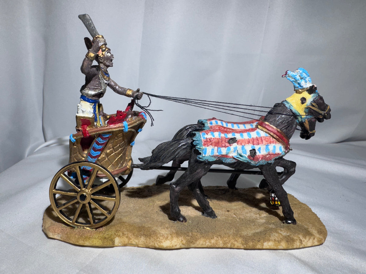 LEMAX Spooky Town CHARIOT #83672 – Halloween Egyptian Zombie Horses – Retired