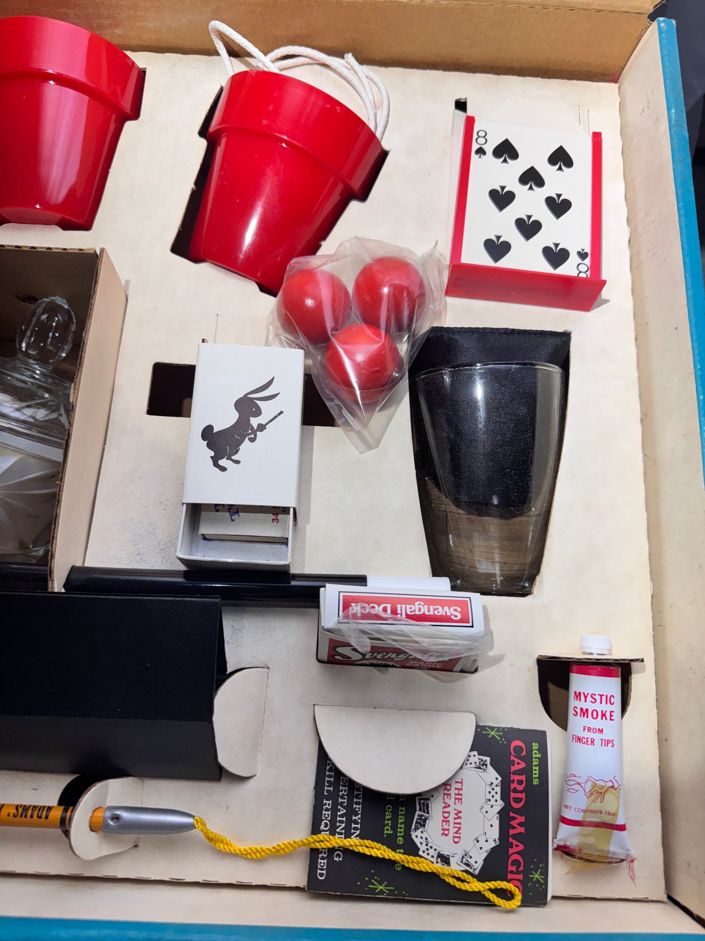 Vintage Adams’ “Abra-Cadabra” Magic Set – S.S. Adams – Classic Magic Tricks Kit
