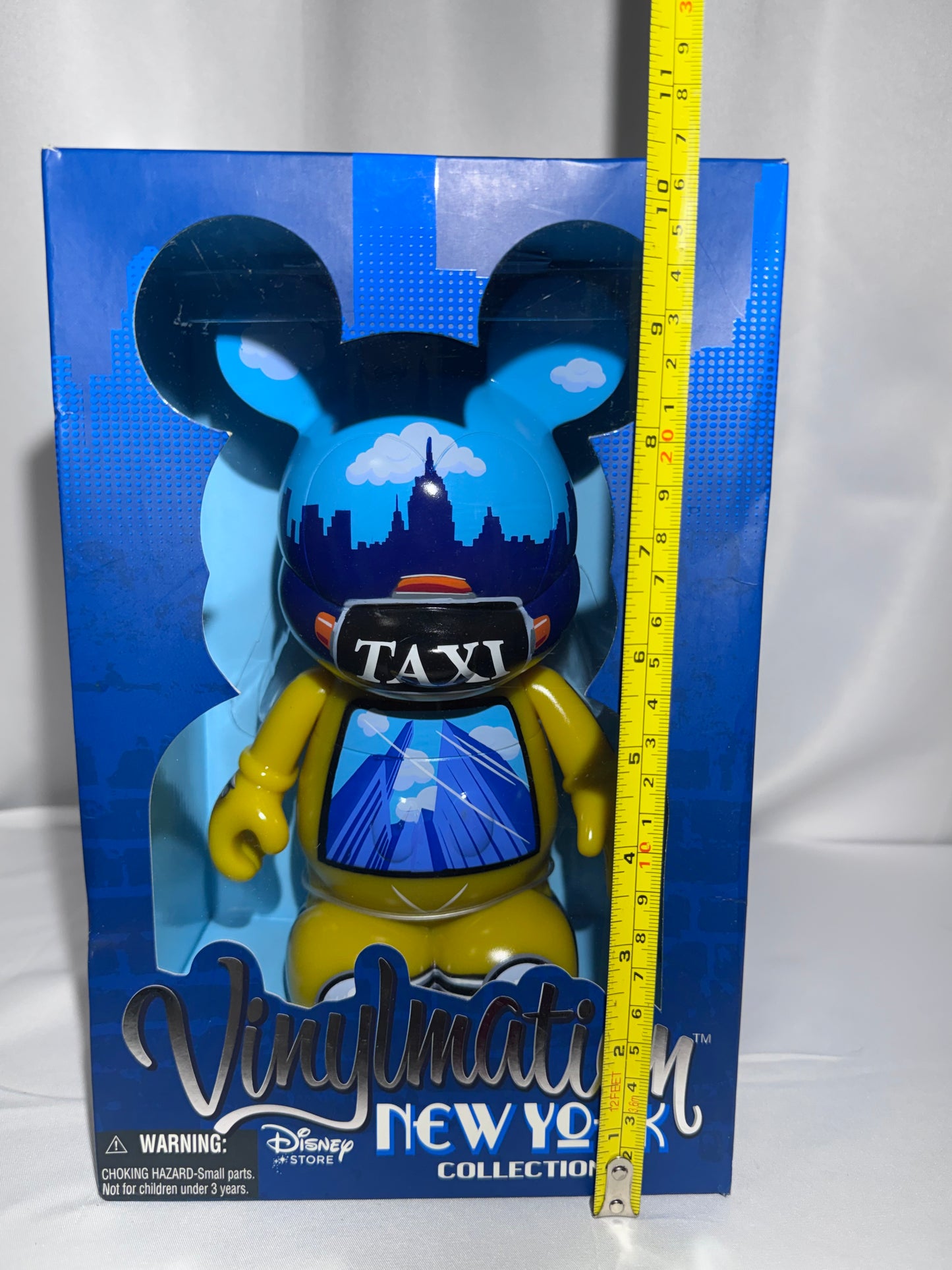 Disney Vinylmation 9” New York Collection Hey Taxi! Mickey Mouse Disney Store