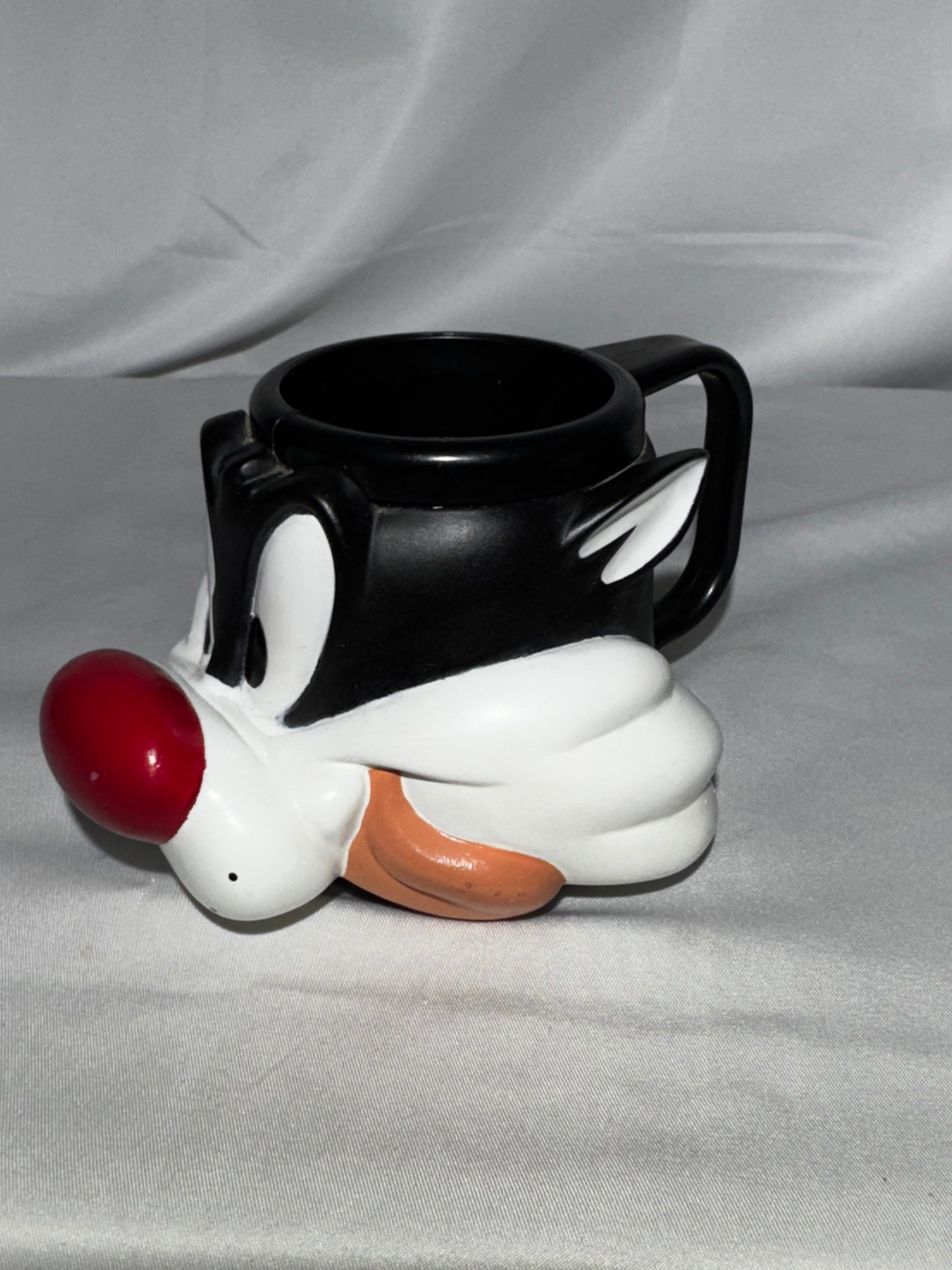 Vintage 1989 Applause Looney Tunes Sylvester the Cat 3D Mug