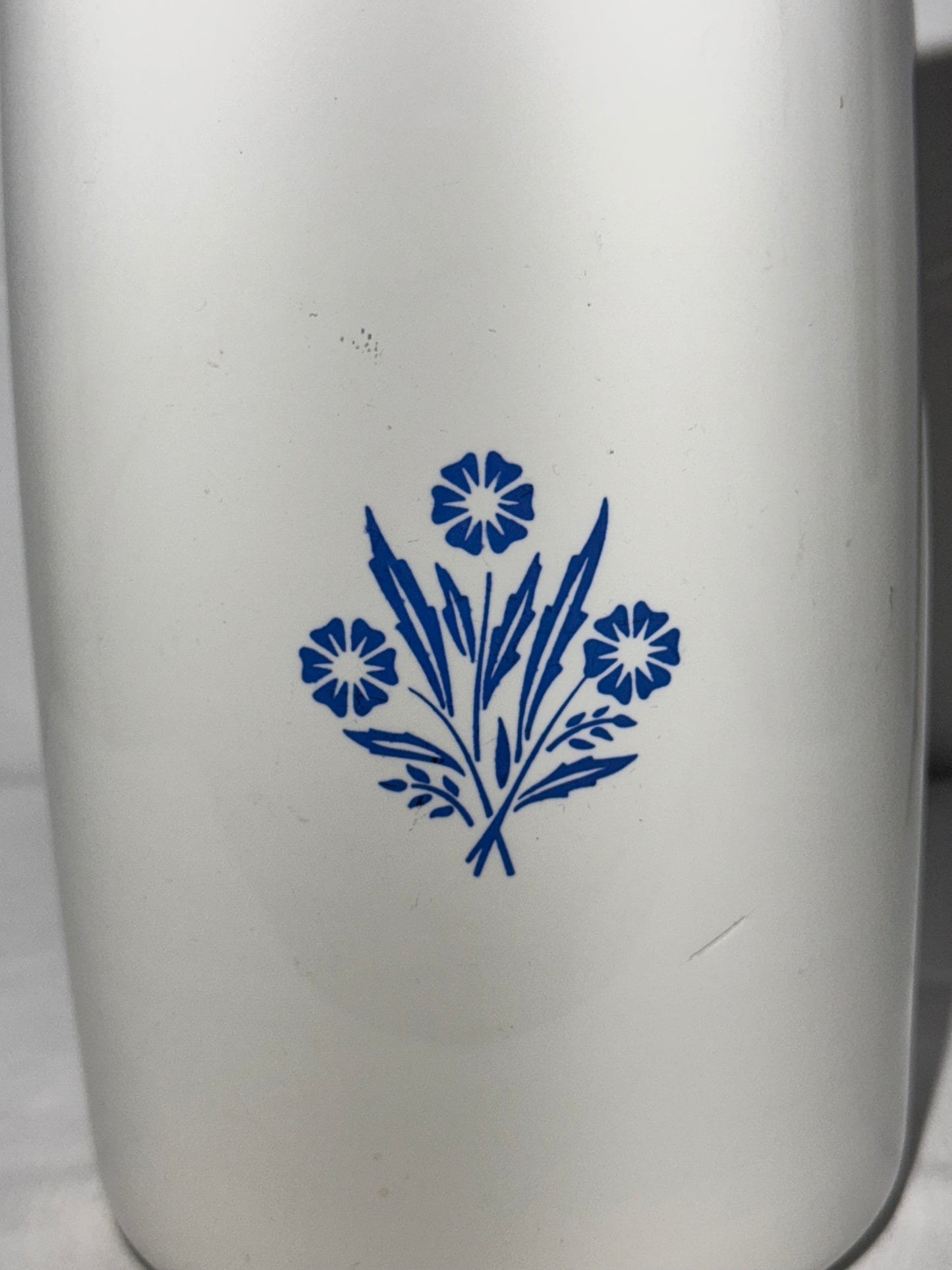 Corning Ware Blue Cornflower 10-Cup Electric Coffee Percolator – Tested & Complete