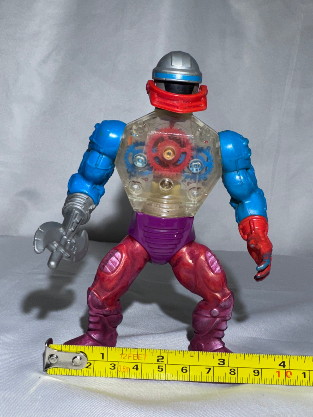 Vintage 1984/1985 Mattel Masters of the Universe Roboto Action Figure – Heroic Mechanical Warrior