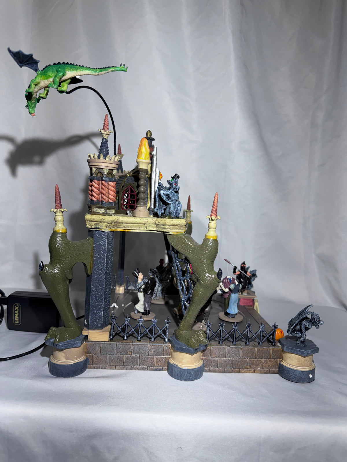 Retired Lemax Spooky Town Monsters Ball #54302 – 2005 – Complete & Tested!