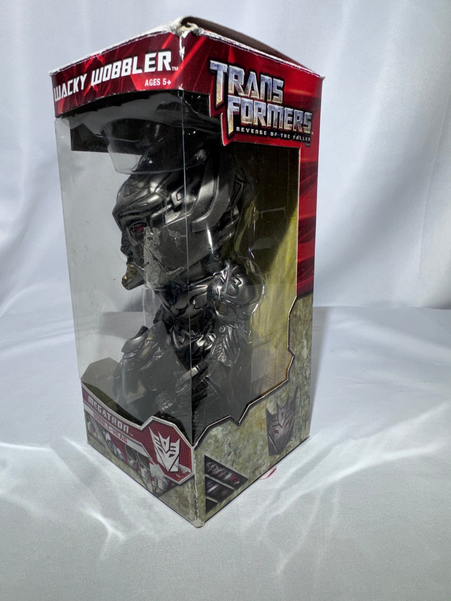 2009 Funko Wacky Wobbler Megatron Bobble-Head – Transformers: Revenge of the Fallen – Original Box