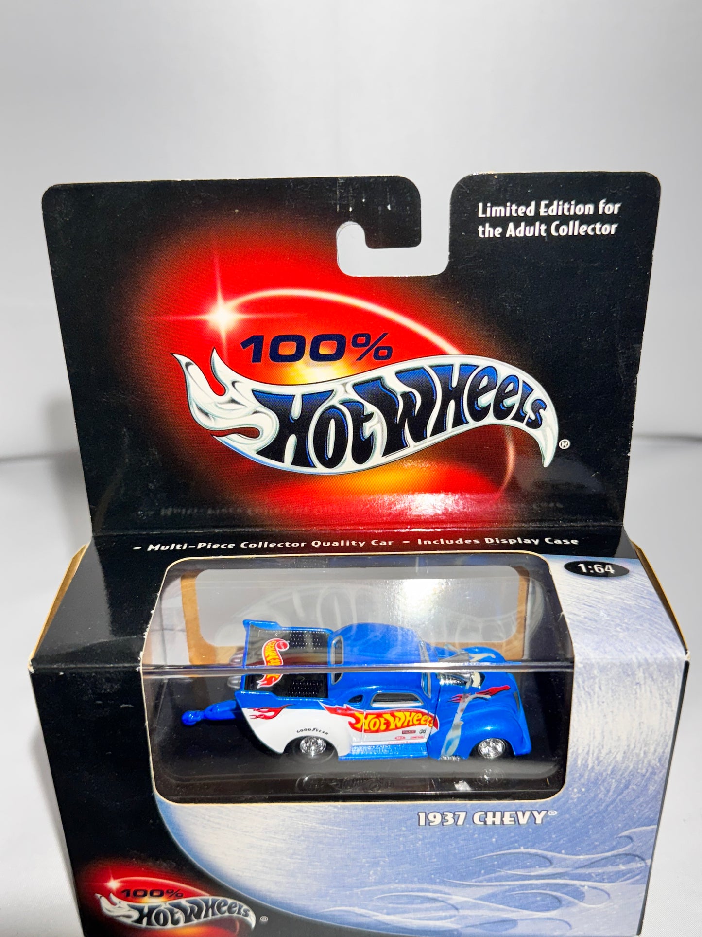 Hot Wheels 1937 Chevy – Blue & White Limited Edition Diecast (Mattel)