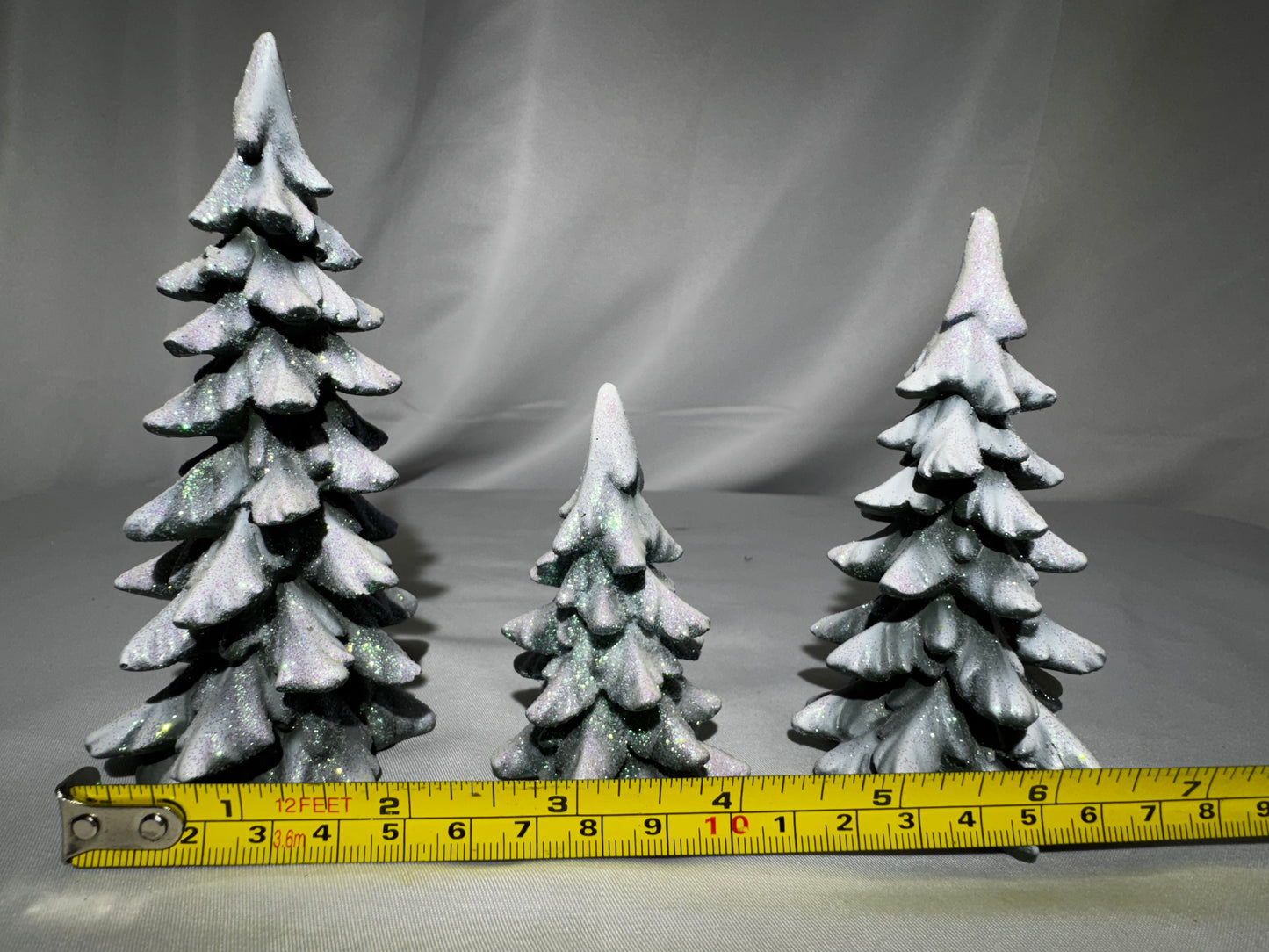 Department 56 Village Accessories Winter Pines Set of 3 Snowy Trees #4020261