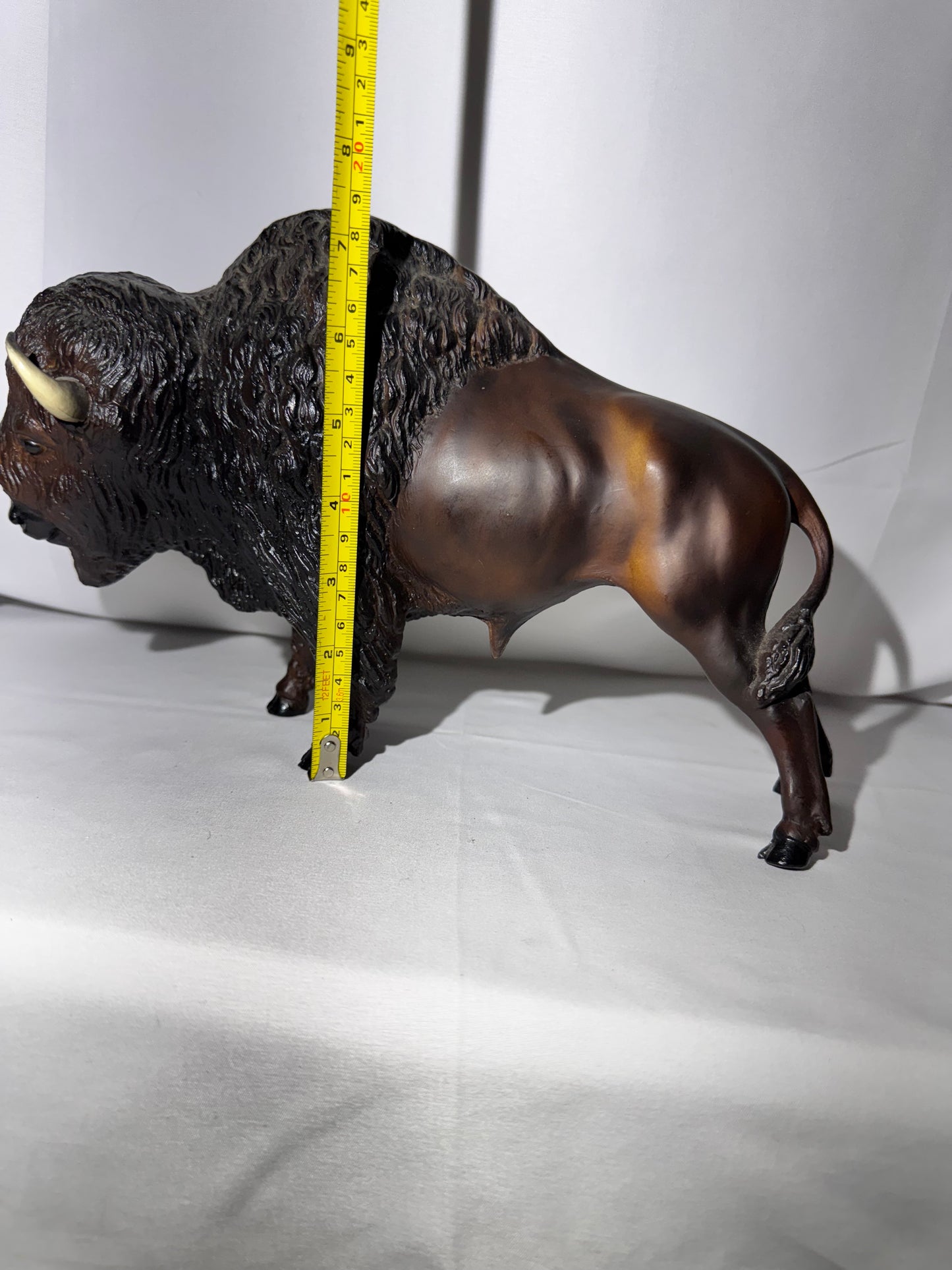 Vintage Breyer Bison Figurine – 8” Tall x 12” Long – Excellent Condition