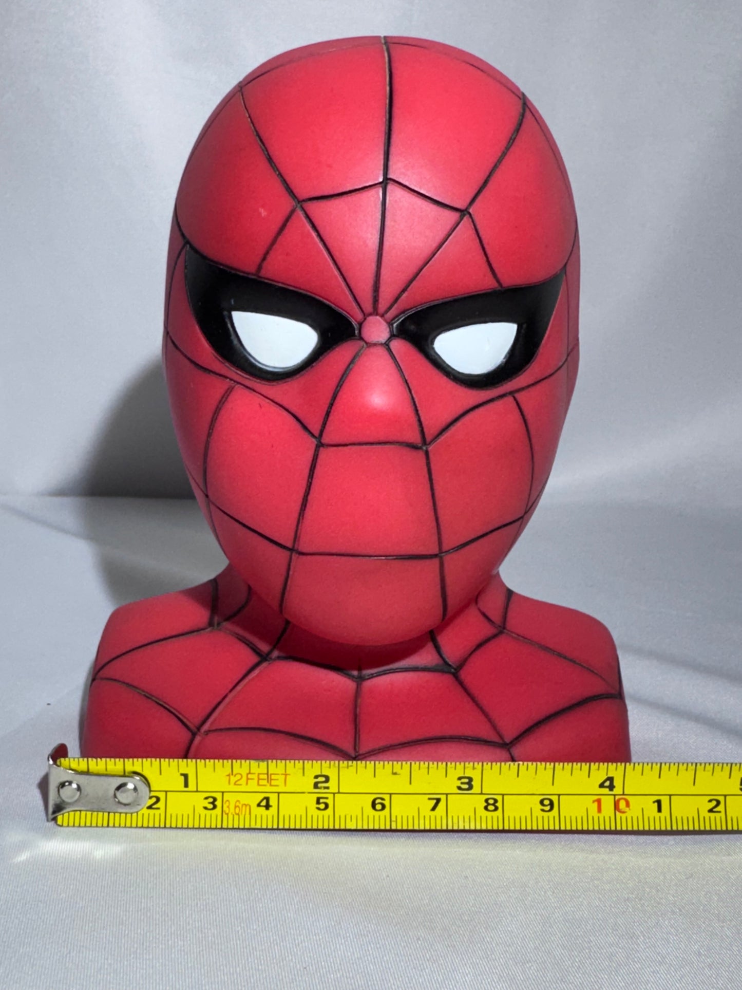Vintage 1986 Marvel Amazing Spider-Man Vinyl Coin Bank