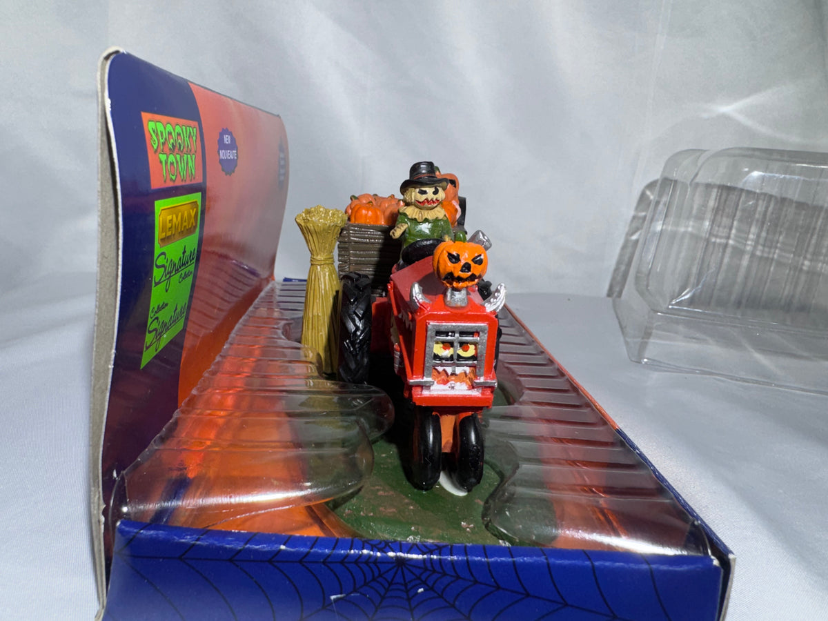 Lemax Spooky Town Pumpkin Haul Countdown #93414 – 2019 – Original Box