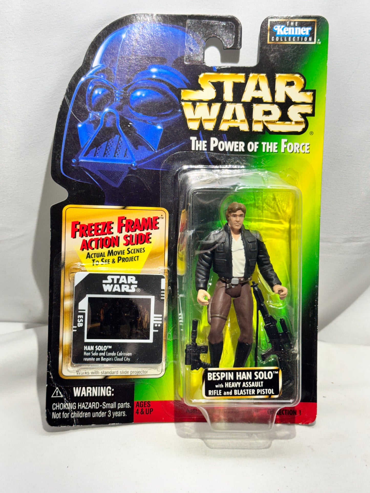 1997 Kenner Star Wars Power of the Force Bespin Han Solo Action Figure – Sealed