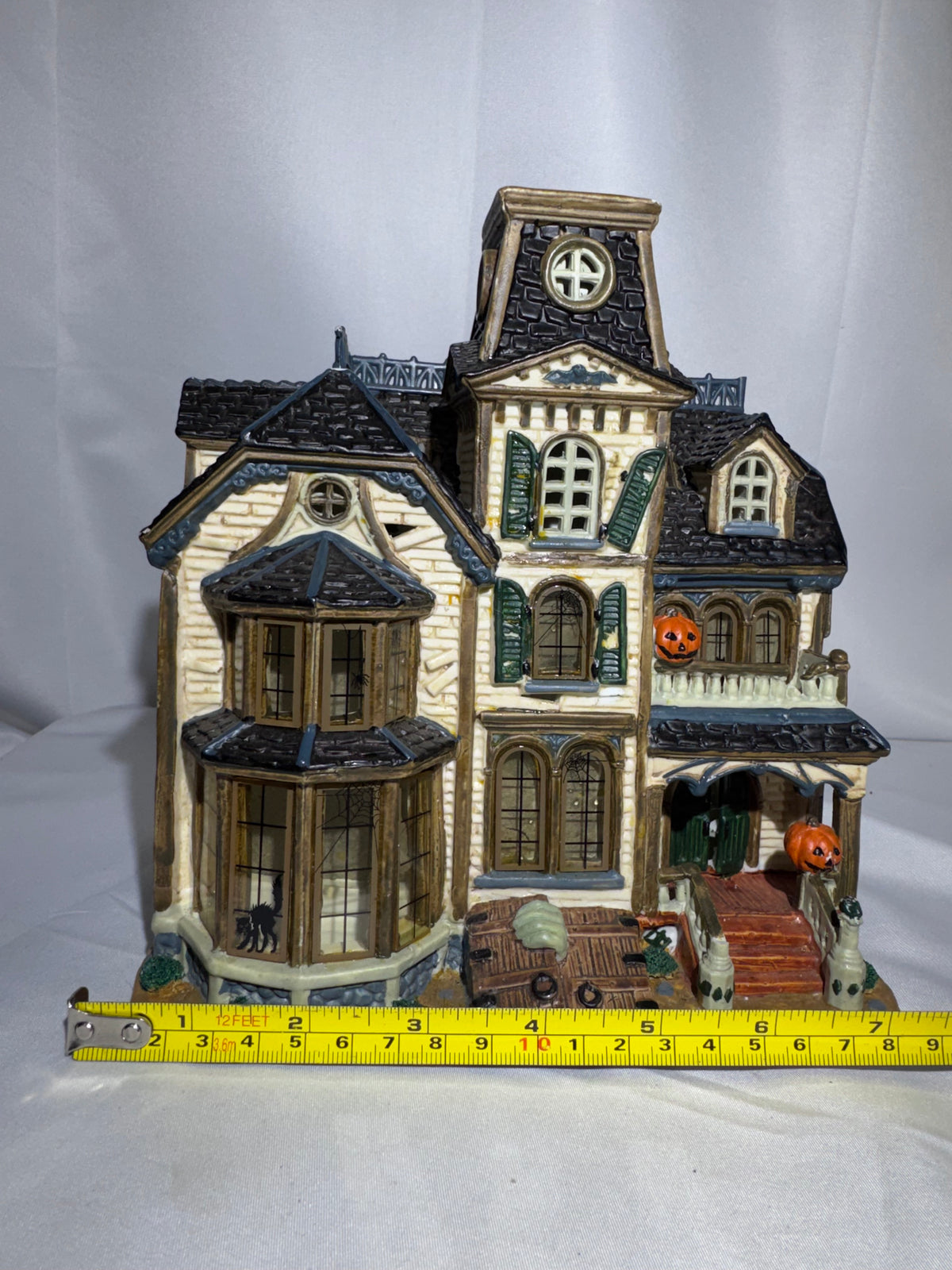 Lemax Spooky Town Greaves Manor #05473 – 2000 Retired Halloween Village Building – Parts/Repair