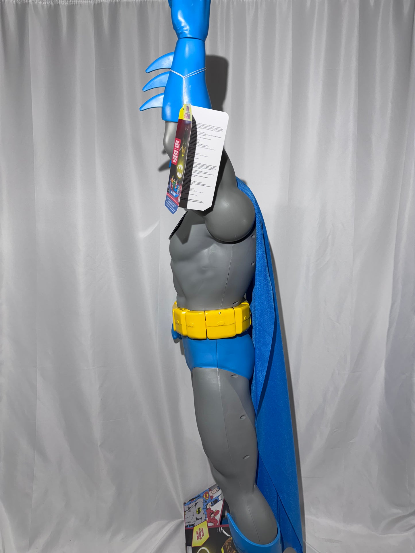 48” JAKKS Pacific DC Comics Big-Figs Batman – Giant Action Figure – Light-Up Bat-Signal – NOS