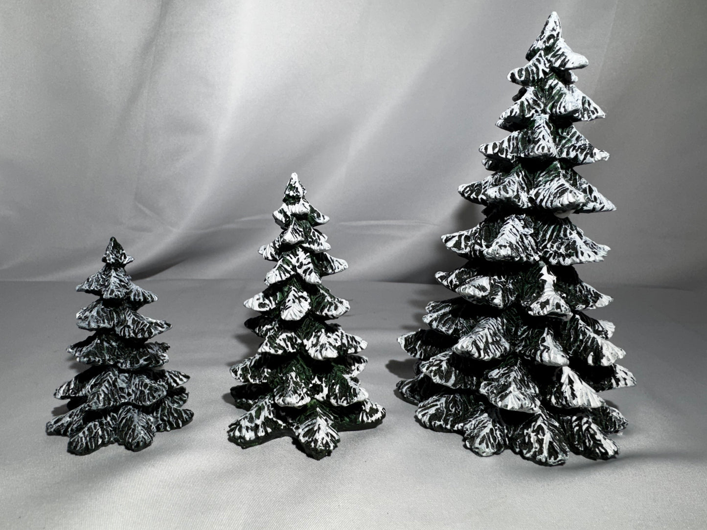 Department 56 Village Evergreen Trees Set of 3 #5205-1