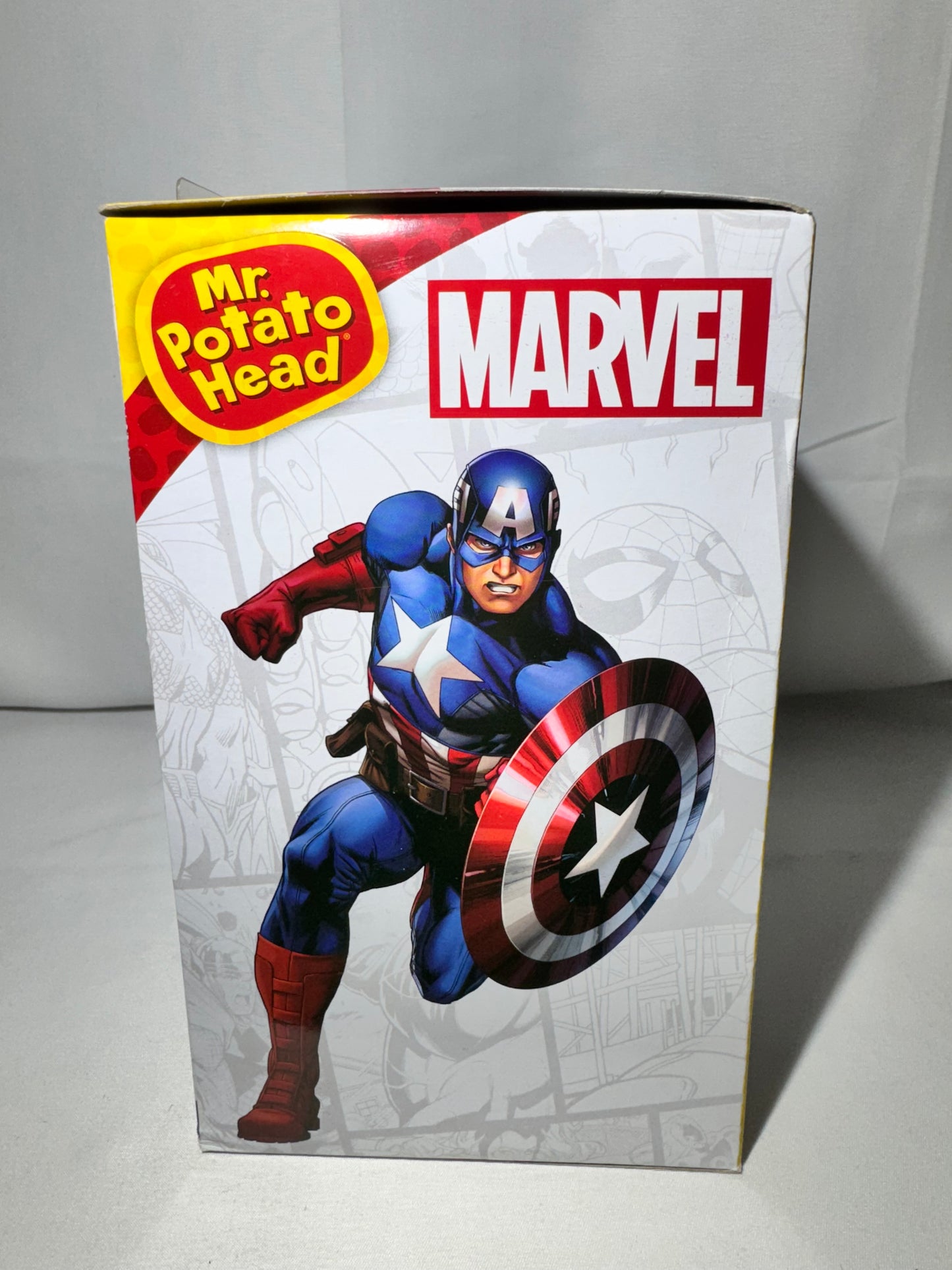Mr. Potato Head – Captain America | Marvel, PlaySkool, Hasbro, PPW Toys, Warner Brothers