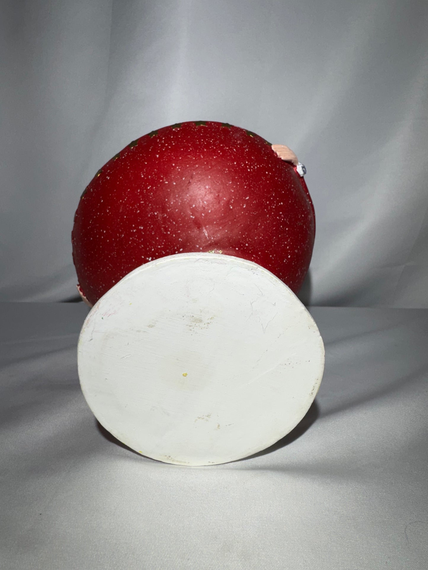 Department 56 Patience Brewster Krinkles Santa Candy Bowl 8” Whimsical Christmas