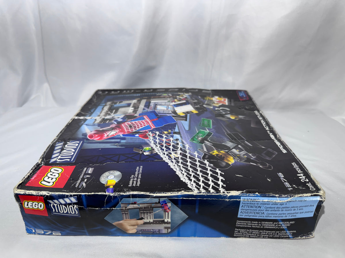 LEGO Studios Spider-Man Action Studio #1376 – 2002 – Factory Sealed / Unopened – Rare