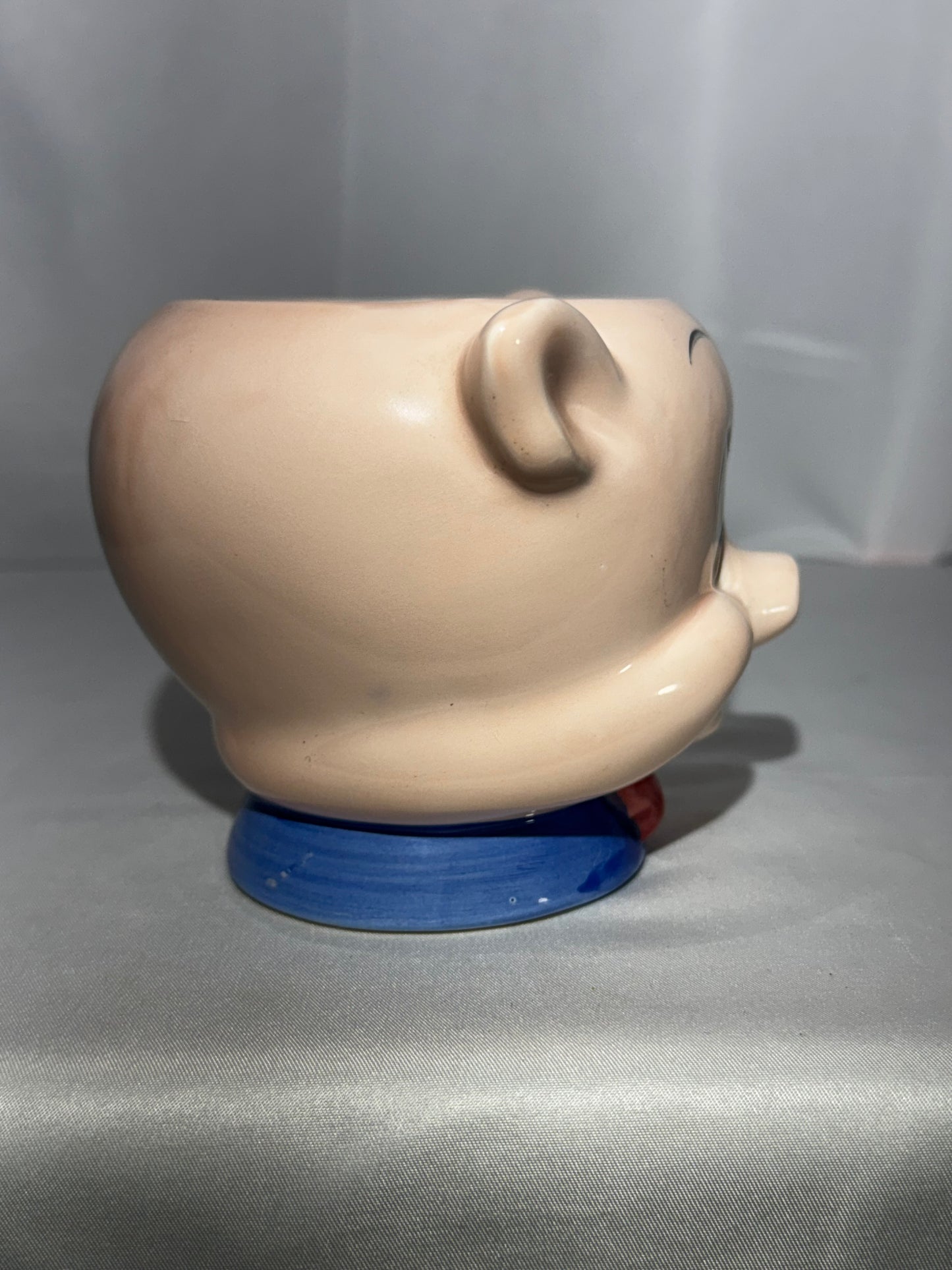Vintage 1989 Porky Pig Looney Tunes Ceramic Mug Applause Collectible Cup