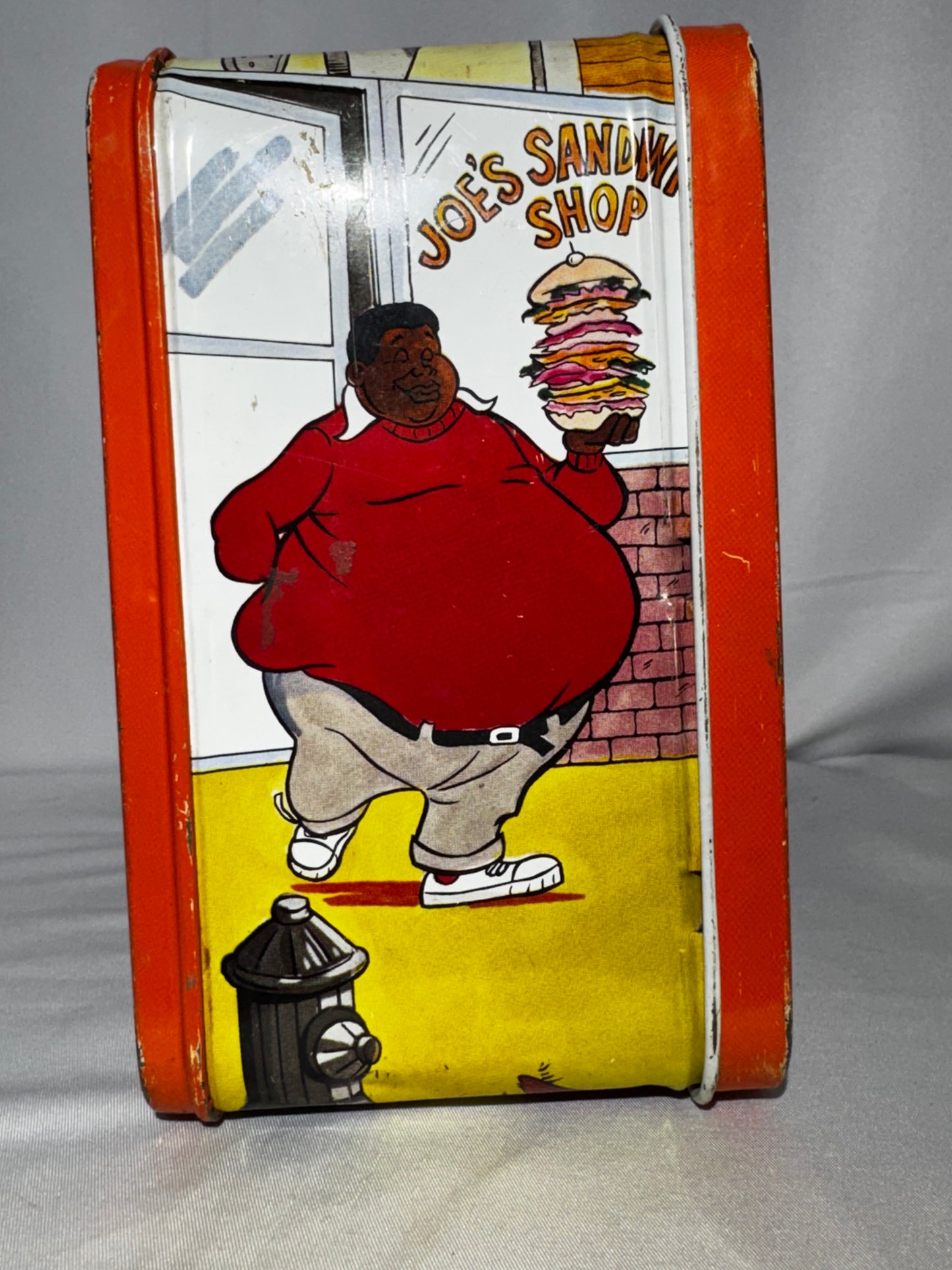 Vintage 1973 Fat Albert and the Cosby Kids Metal Lunch Box w/ Original Thermos