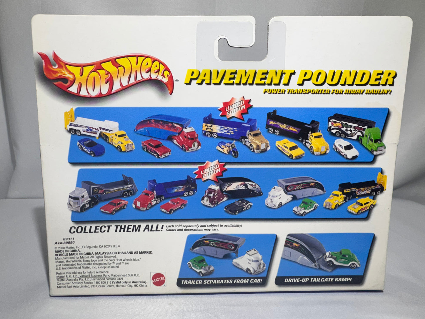 Hot Wheels Pavement Pounder – ’57 Customs (2000 Mattel)