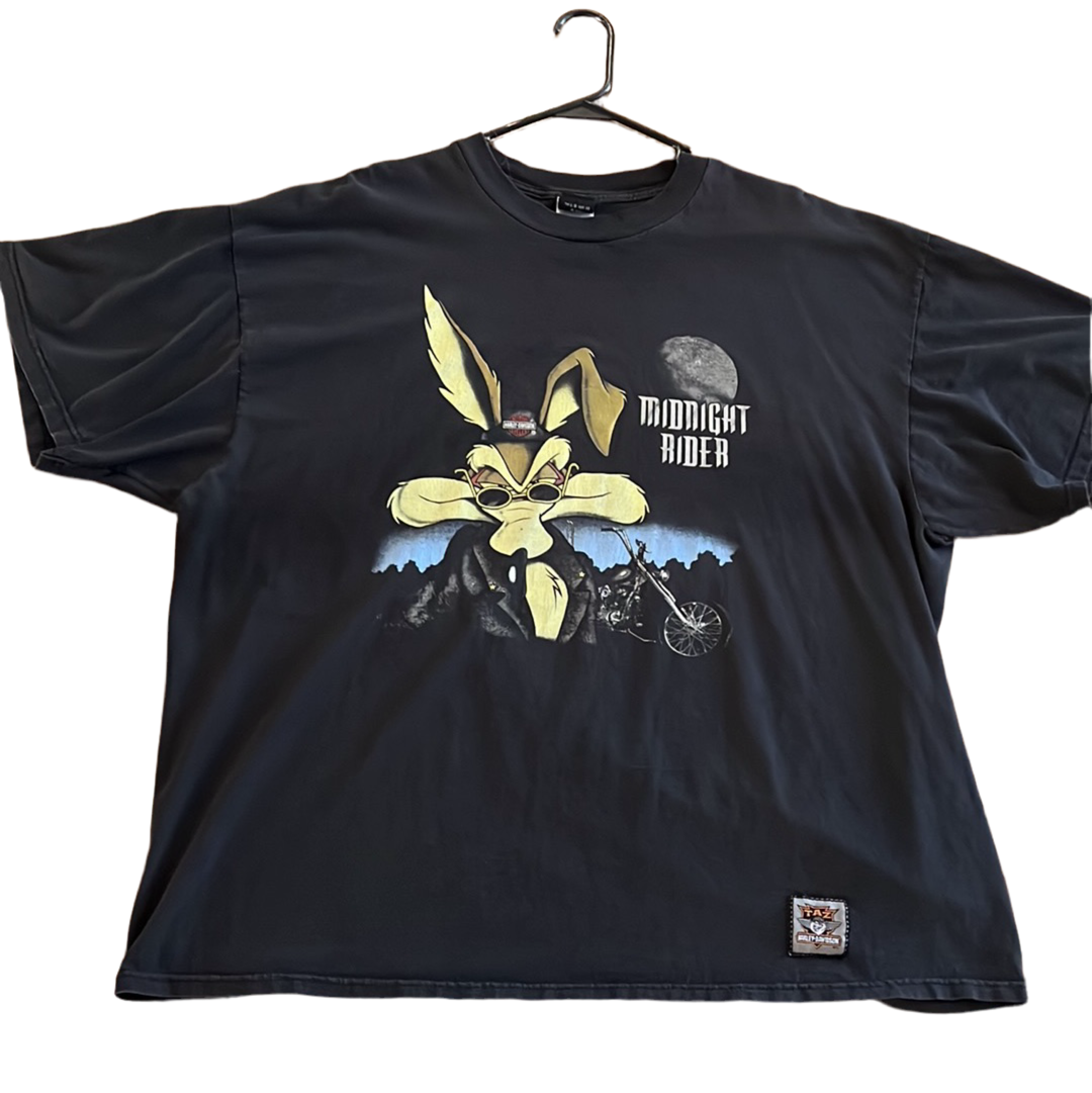 Wile E. Coyote midnight Harley Davidson T-shirt