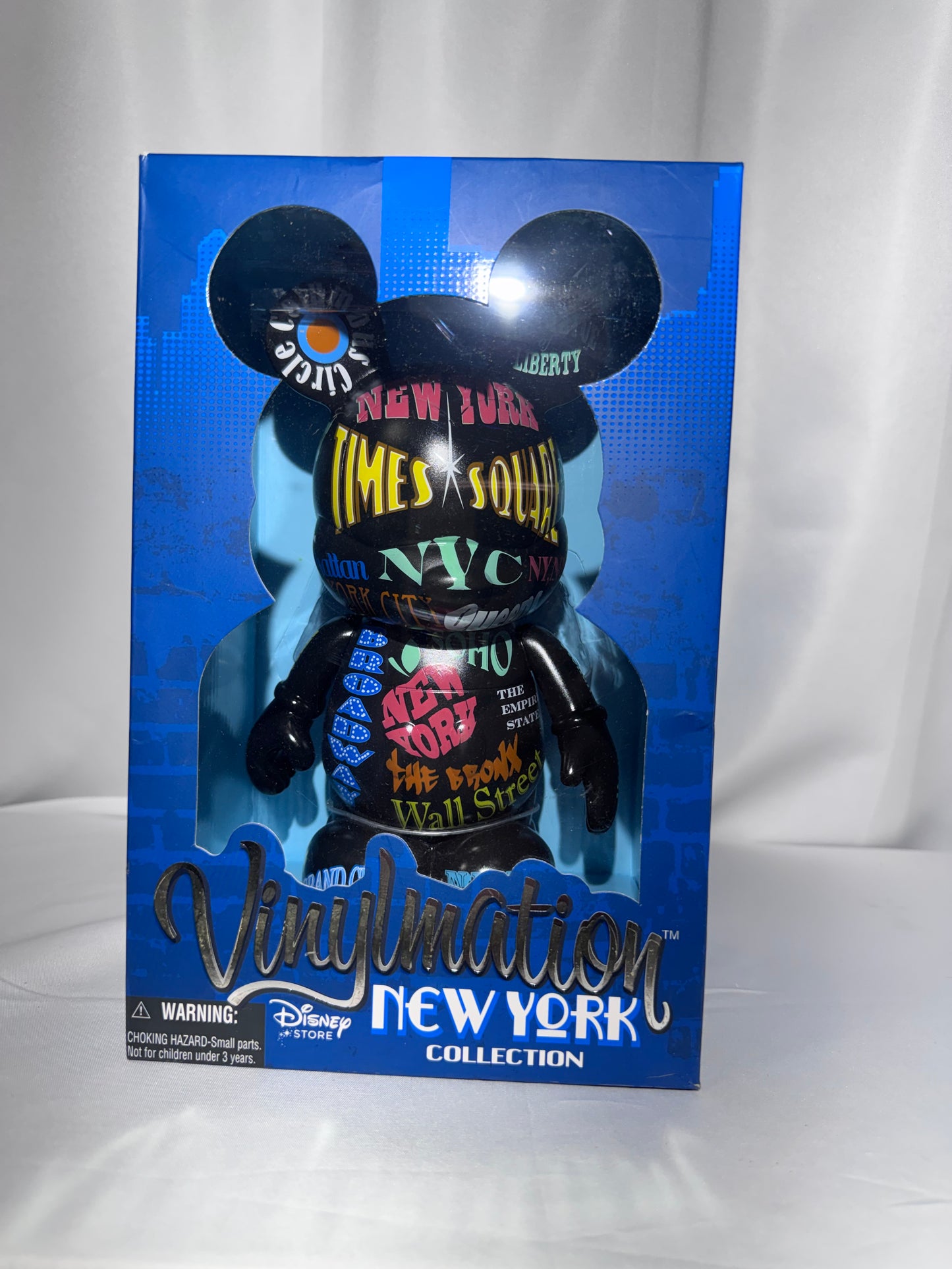 Disney Vinylmation New York Collection 9” Times Square Exclusive NYC Figure