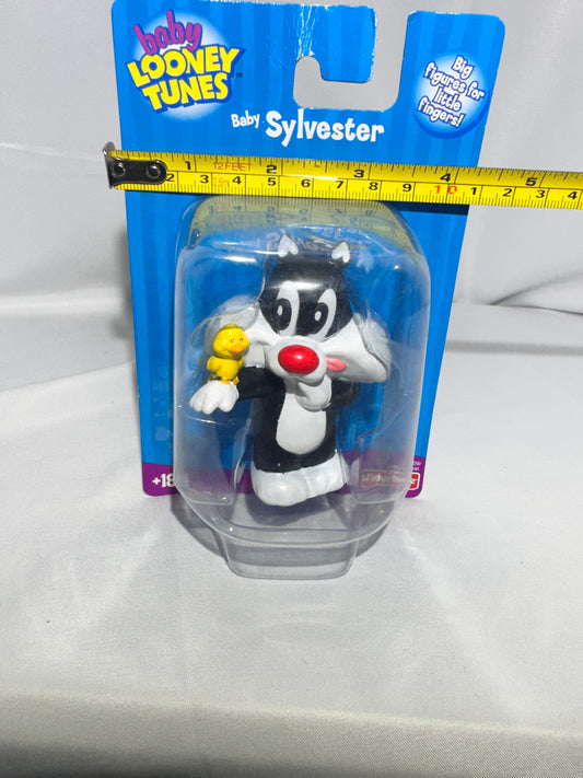 Fisher-Price Baby Sylvester Figure – Baby Looney Tunes (2003 Mattel) – In Original Packaging
