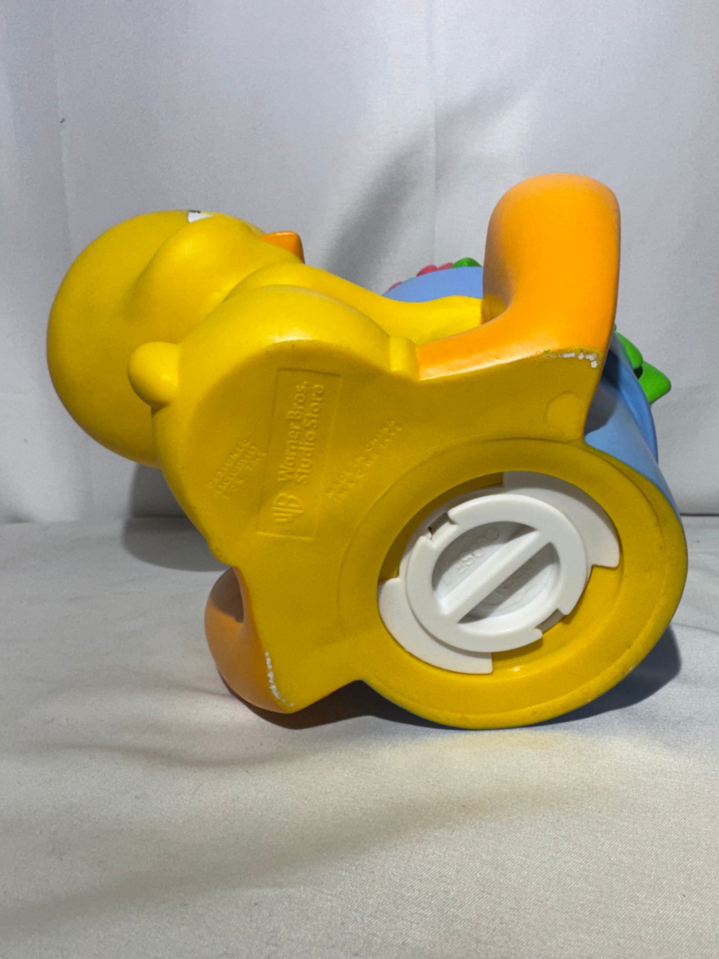 Vintage 1998 Warner Bros. Tweety Bird Coin Bank – Tweety Holding Flower Pot