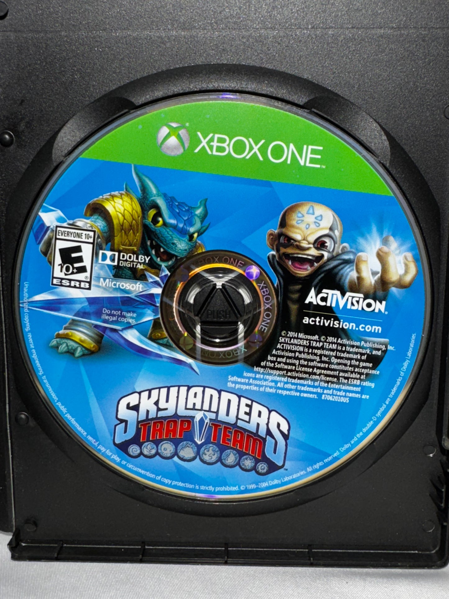 Skylanders Trap Team Xbox One Game Portal Prism Break Drill Sergeant Bundle
