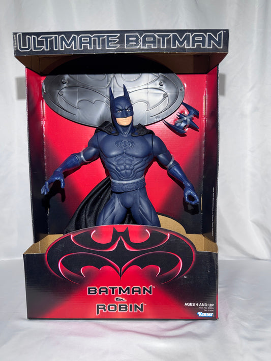 Vintage 1997 Kenner Ultimate Batman 14” Action Figure – Batman & Robin – MOC