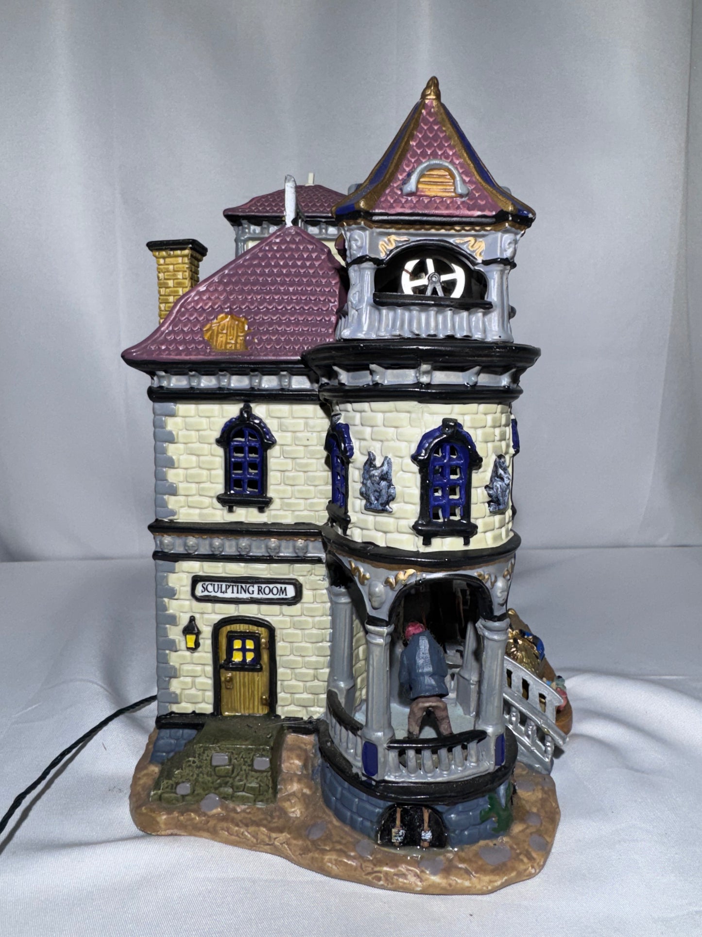 Lemax Spooky Town Madam Ashbury’s House of Wax #35784 – Retired 2003 Halloween Village