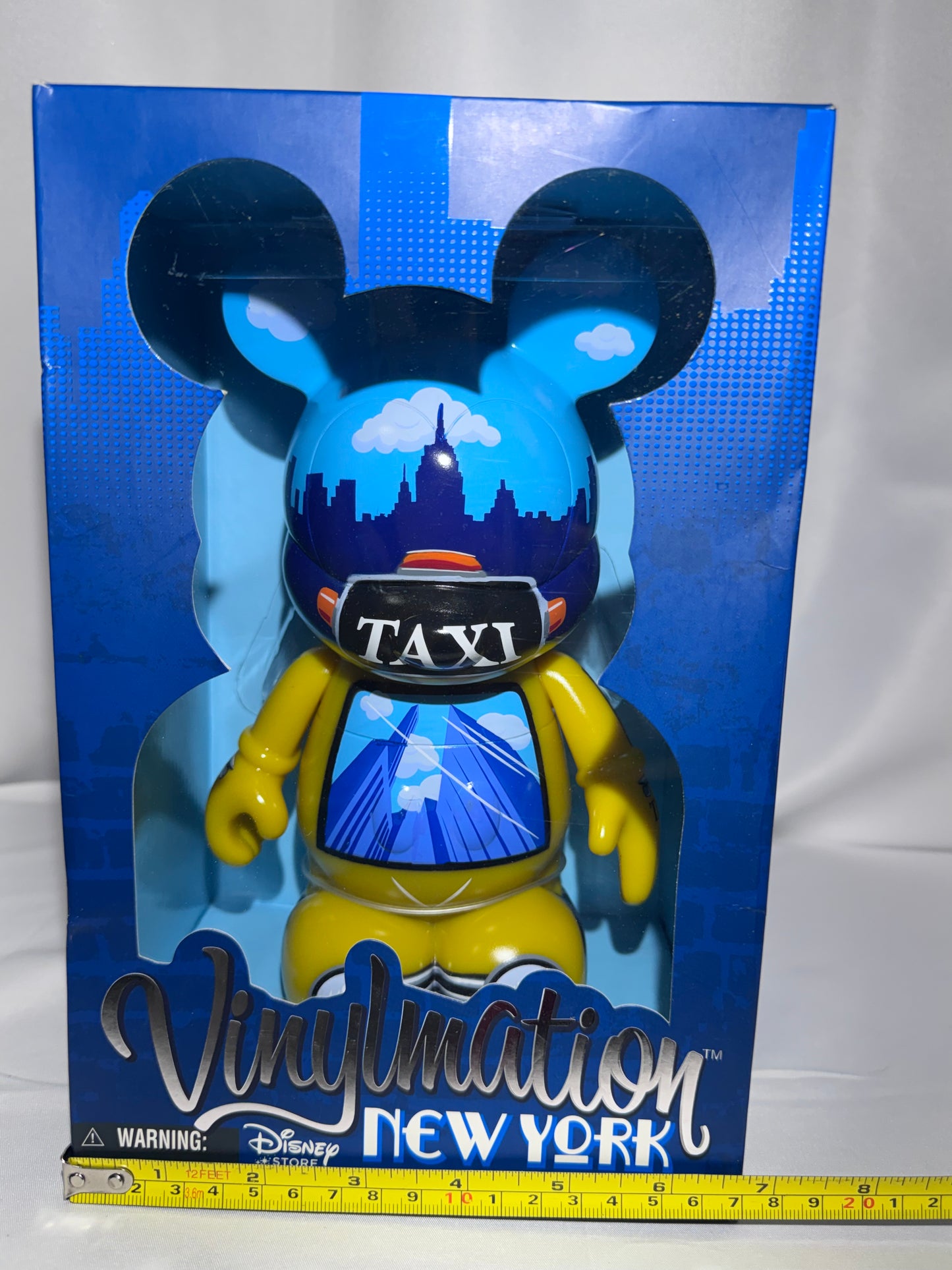 Disney Vinylmation 9” New York Collection Hey Taxi! Mickey Mouse Disney Store
