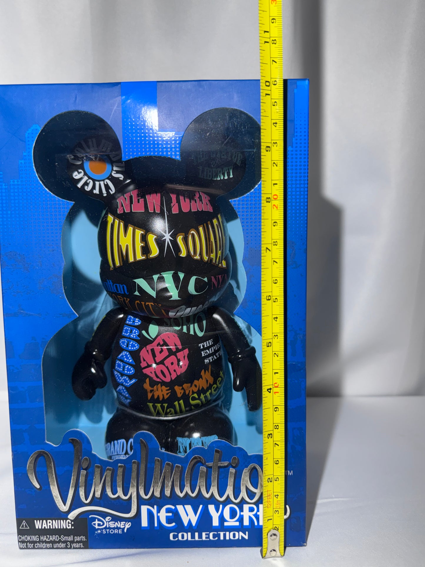 Disney Vinylmation New York Collection 9” Times Square Exclusive NYC Figure