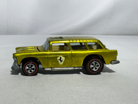 Vintage Hot Wheels Redline – 1969 Classic Nomad – Antifreeze Green