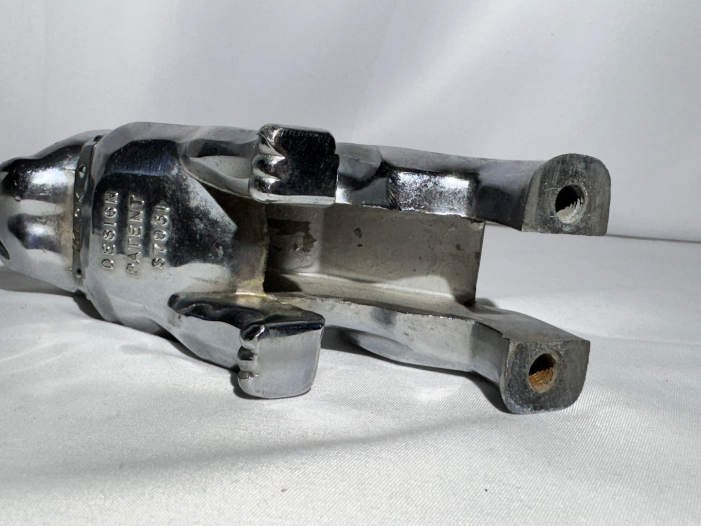 Vintage Mack Truck Bulldog Hood Ornament – Solid Metal – Design Patent 67931