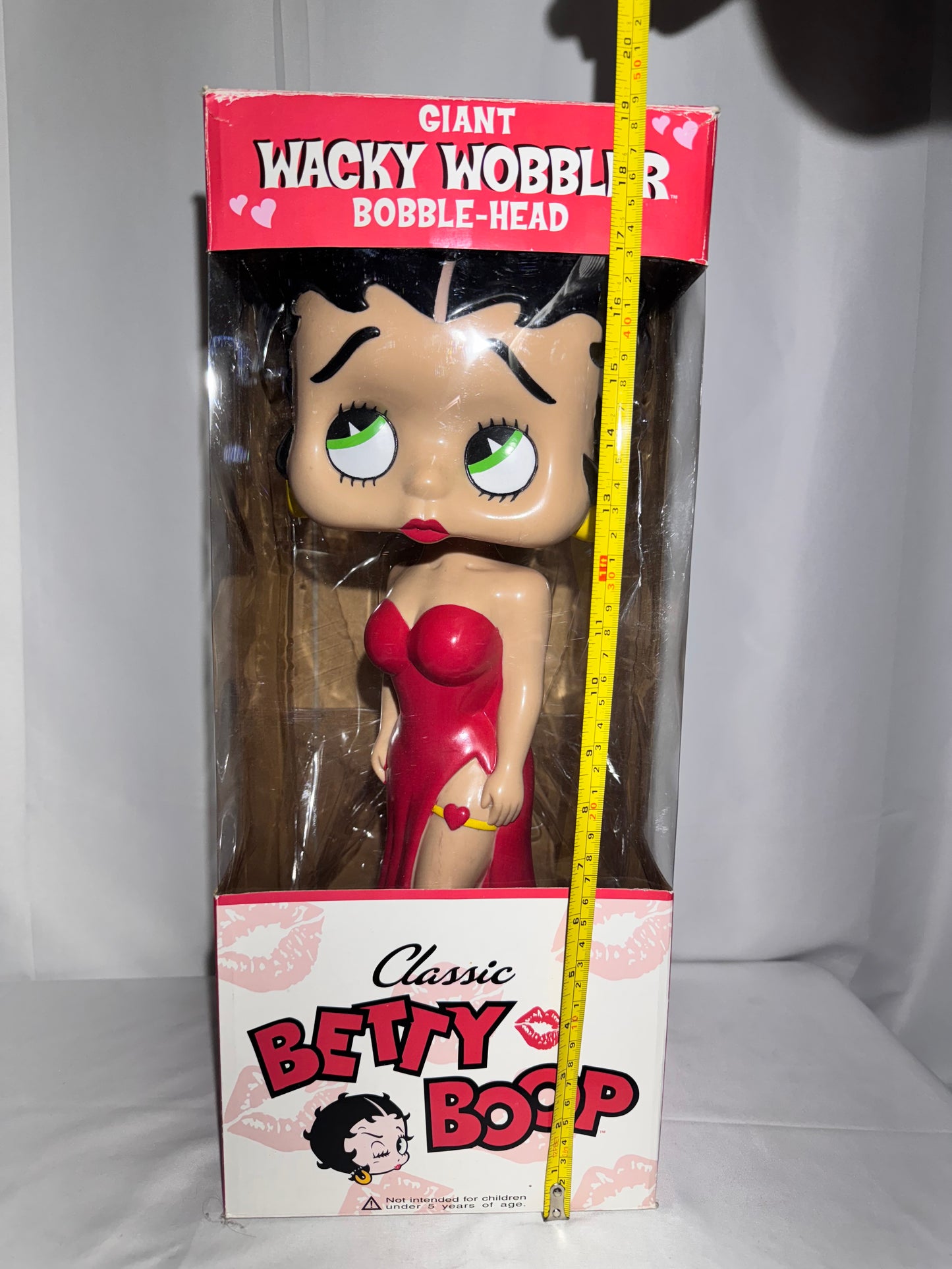 Funko - 18” Classic Betty Boop - Giant Wacky Woobler Bobble Head