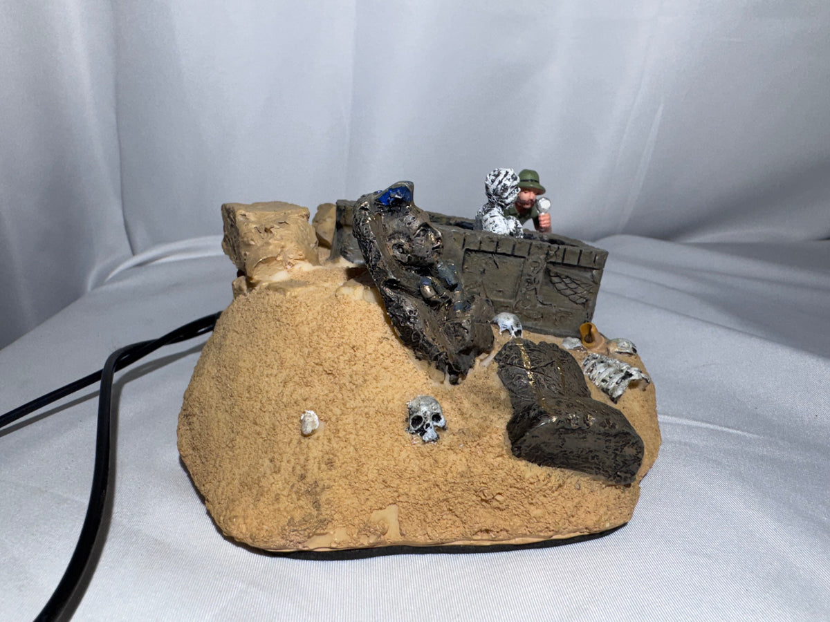 LEMAX Spooky Town The Mummy’s Tomb – 2007 Retired Halloween Village