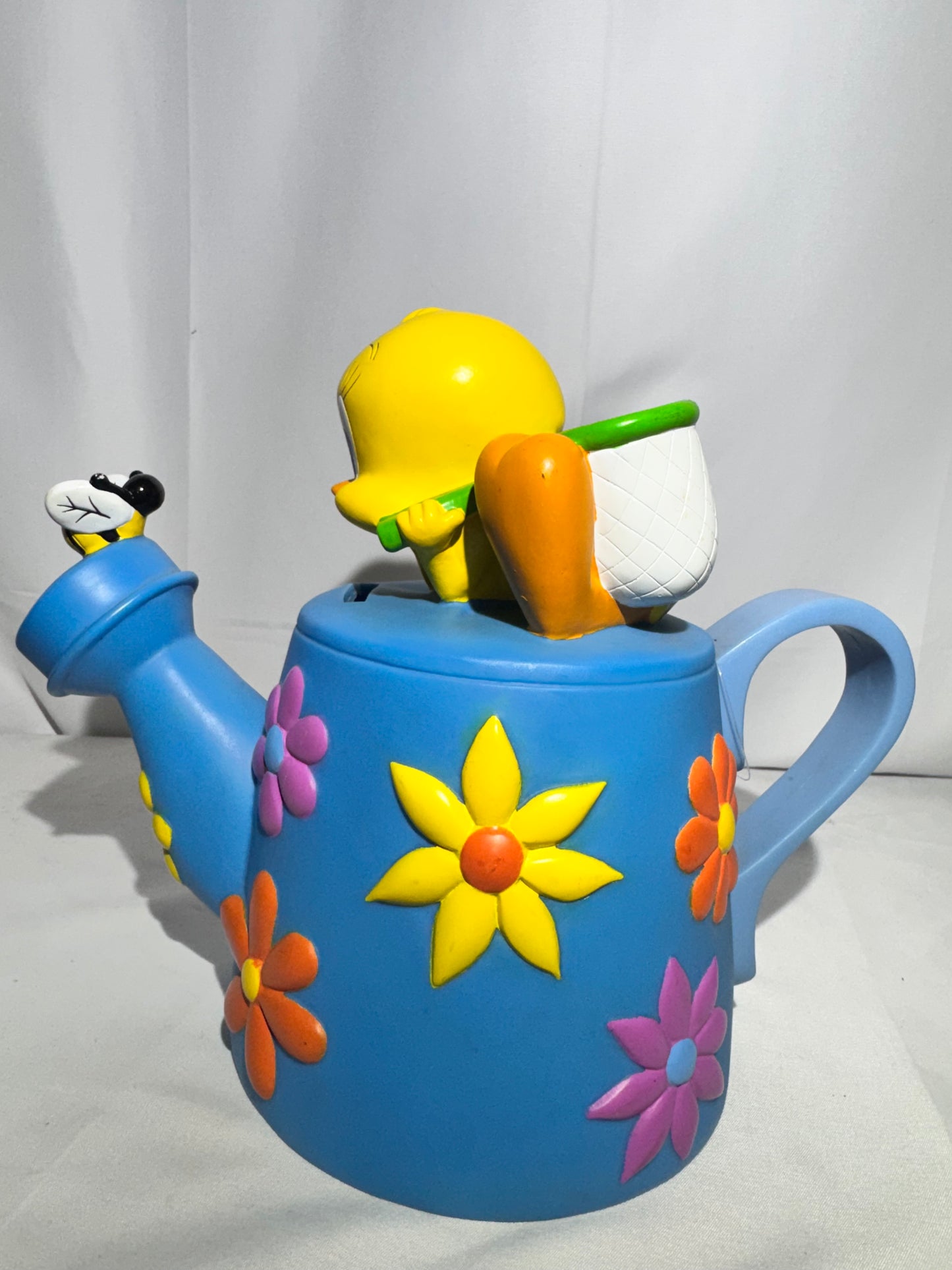 Vintage Looney Tunes Tweety Bird Watering Can Piggy Bank – 1998