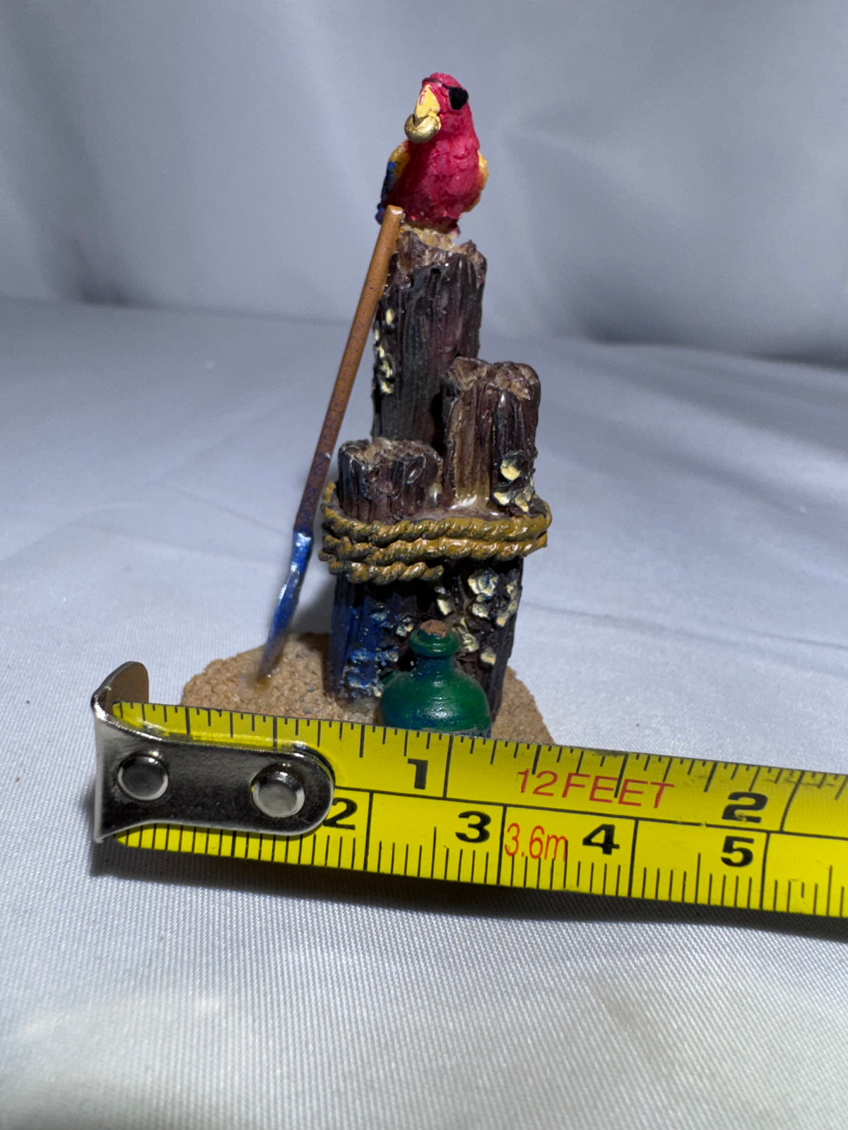 Lemax Spooky Town “First Mate Second” Parrot Figurine – 2007 – RETIRED